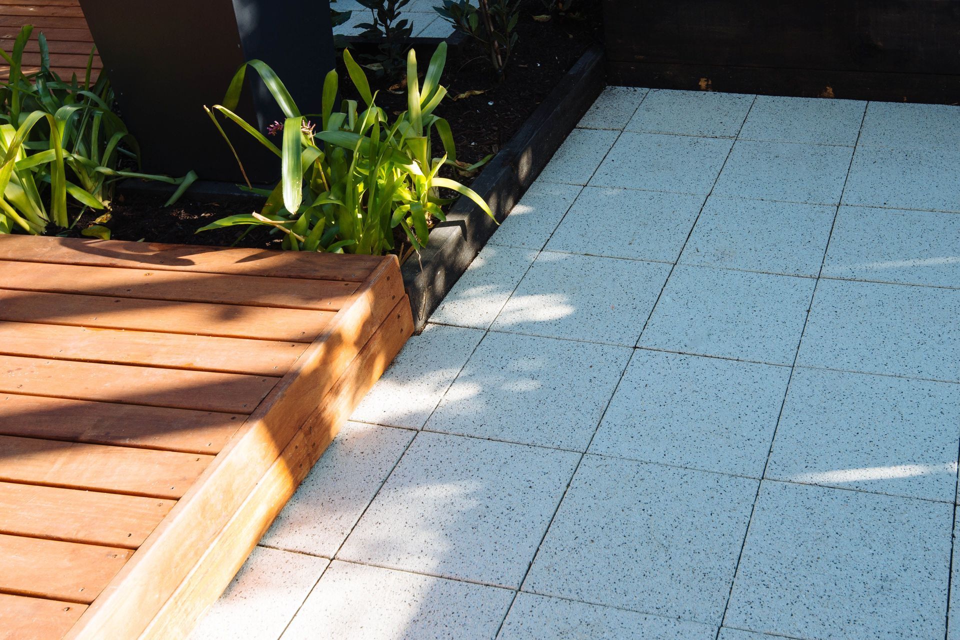 Made from recycled porcelain, Jagas Hydropavers are both permable and designed to sustain vehicle loadings.
