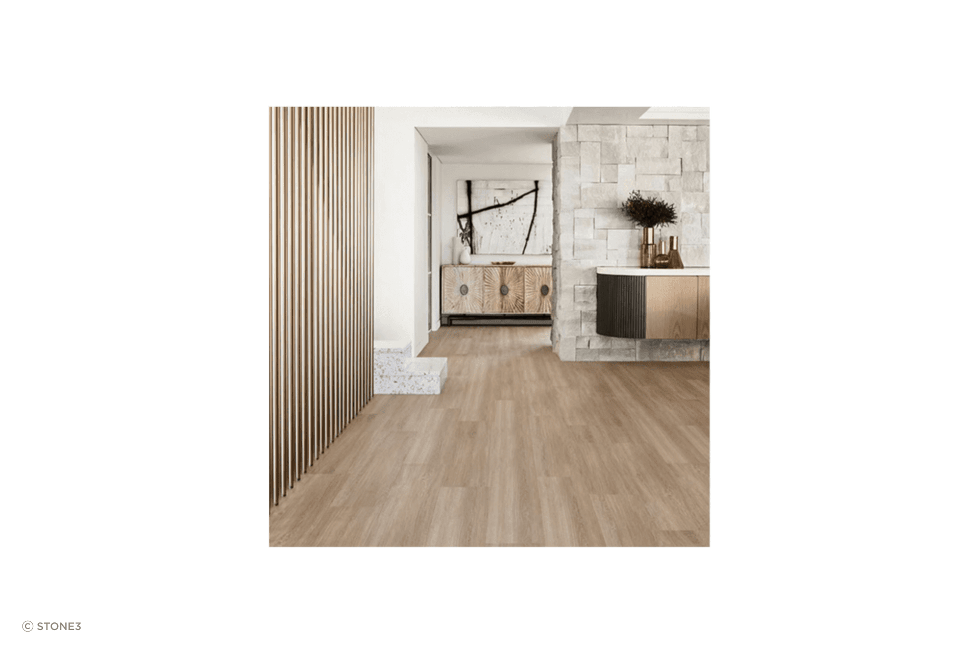 Hybrid flooring typically has lower installation costs than other types of flooring.