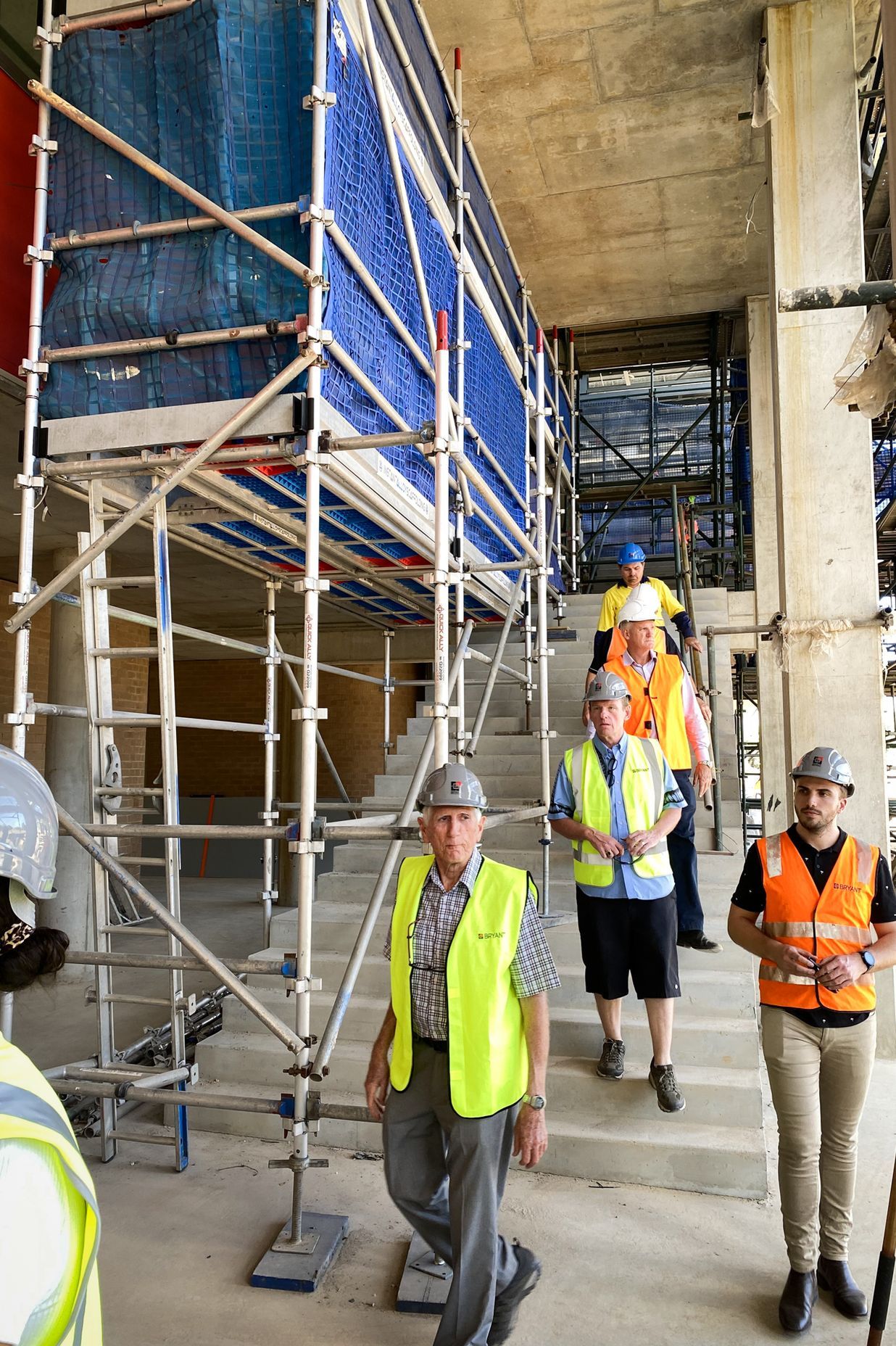 Visitors to the site