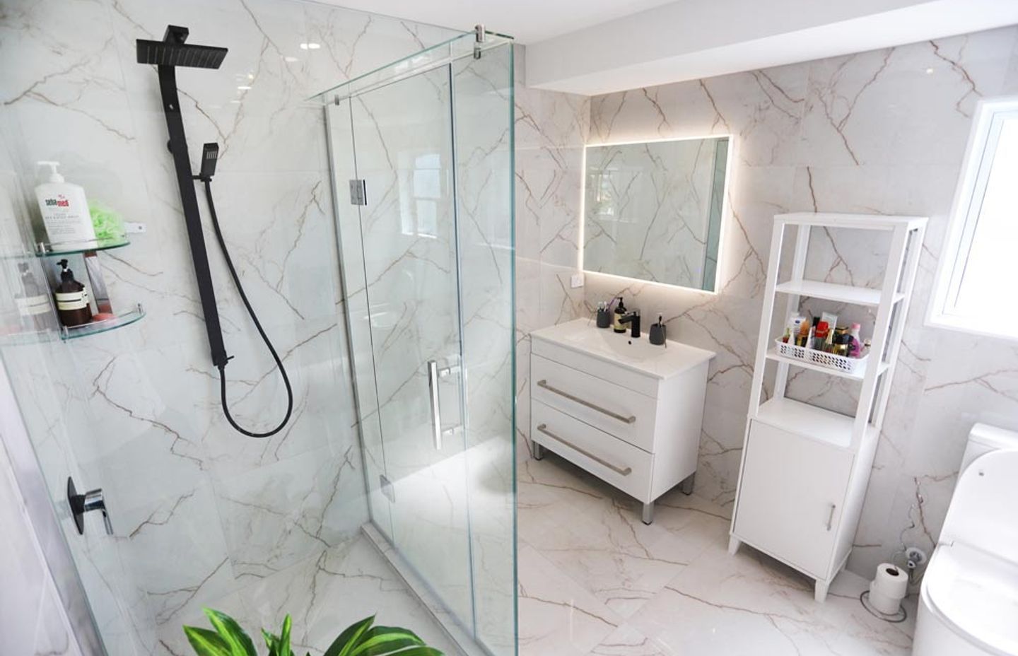 AFTER we renovated an ensuite