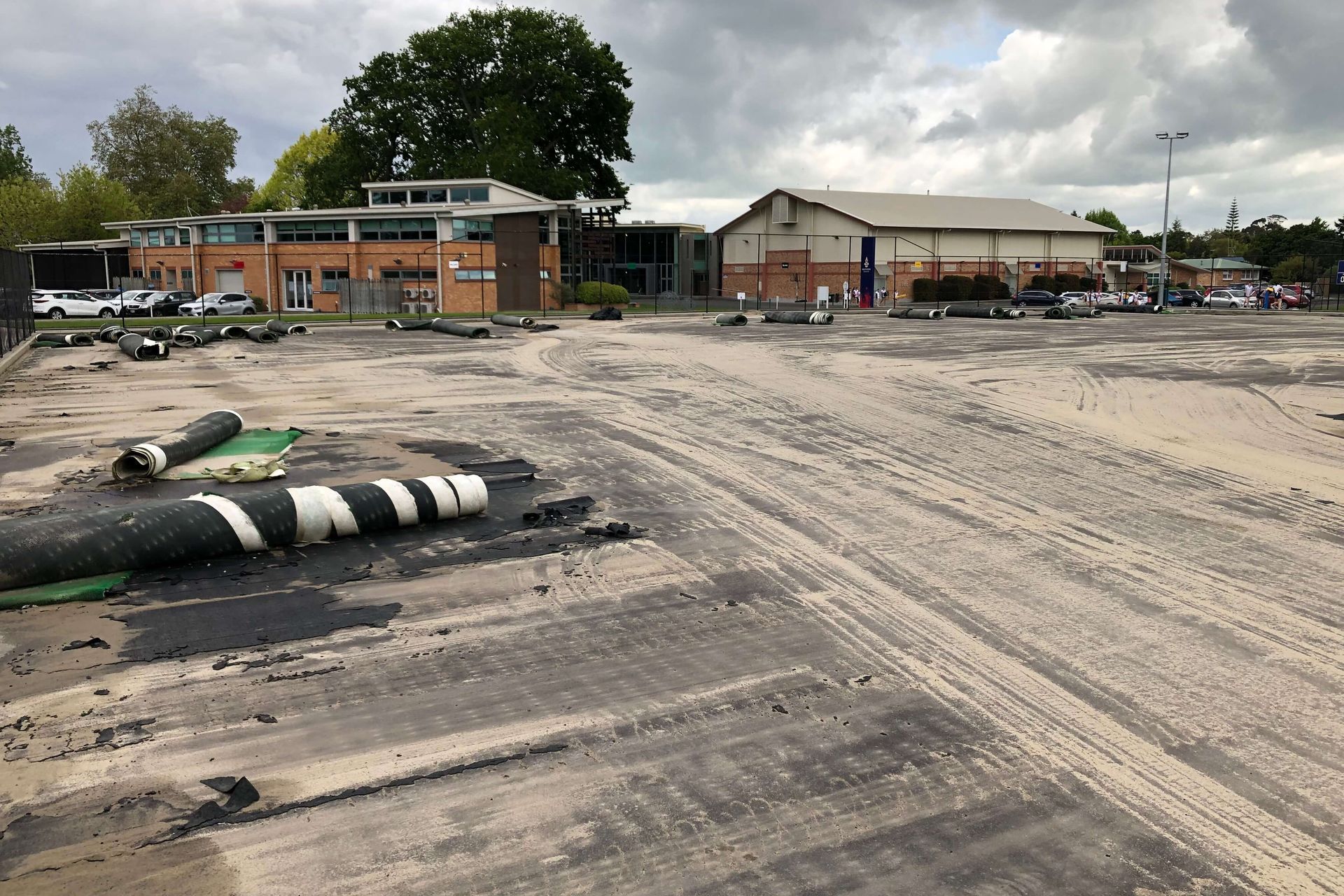 Removal of Old Turf