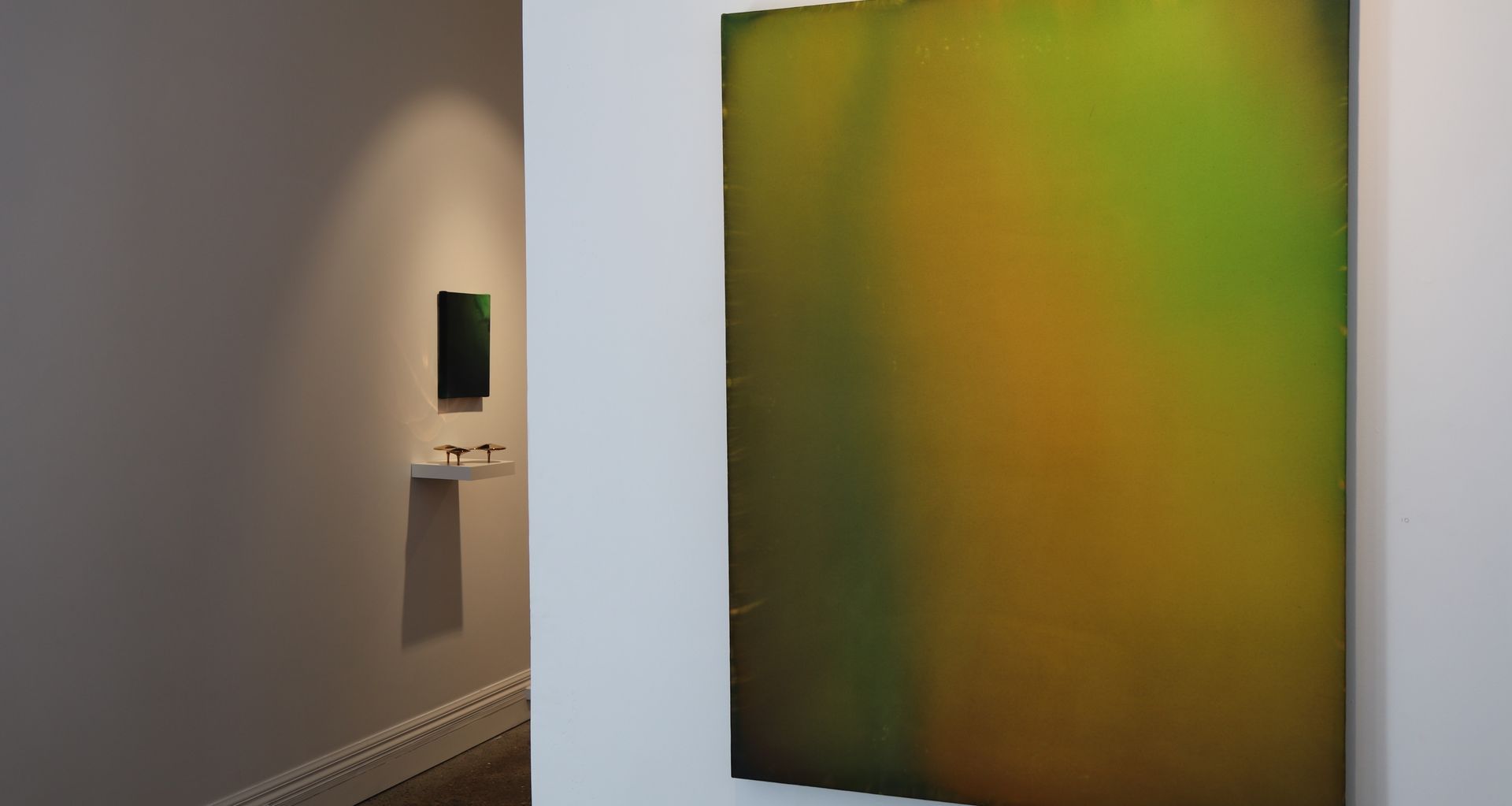Kate Serebrianskaia, Things are changing but I am still here, 2026. Acrylic fluid and ink on canvas. from Good Form.
Cell Candleholder by Zaha Hadid Design from Good Form.