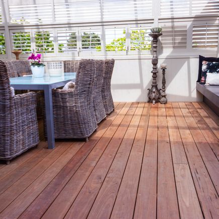 Durable Hardwood Decking Eliminates Need for Chemical Treatments