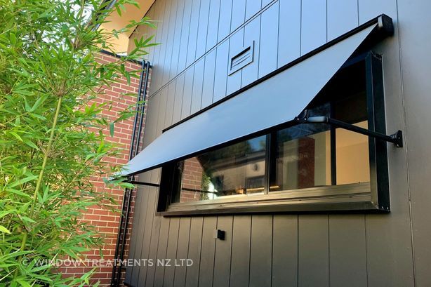 Create interior comfort from the outside with an Italia Box Awning.