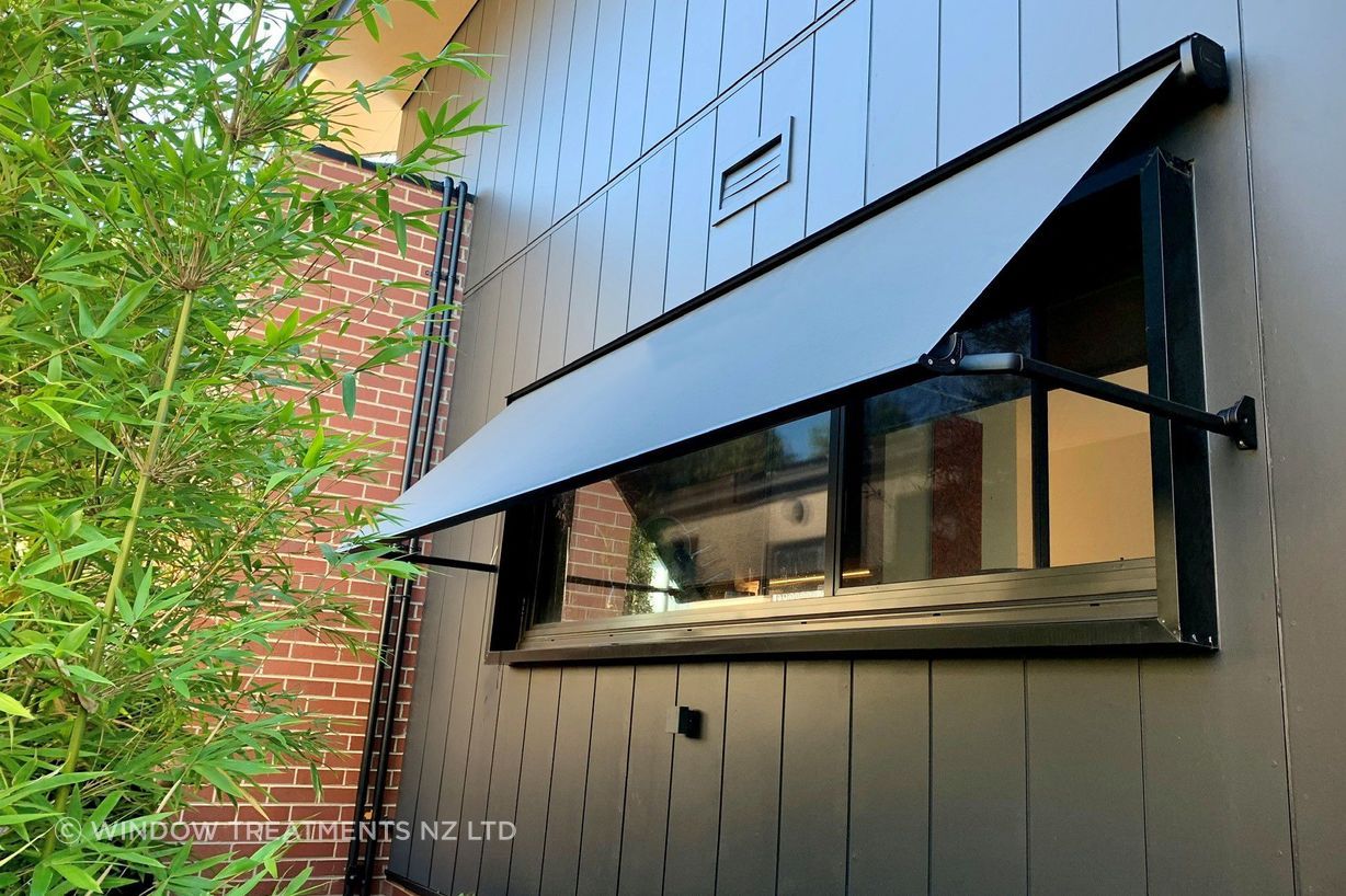 Create interior comfort from the outside with an Italia Box Awning.