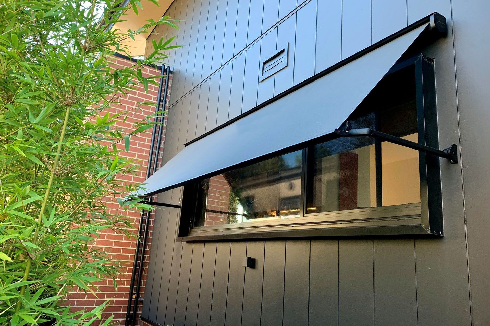 Create interior comfort from the outside with an Italia Box Awning.