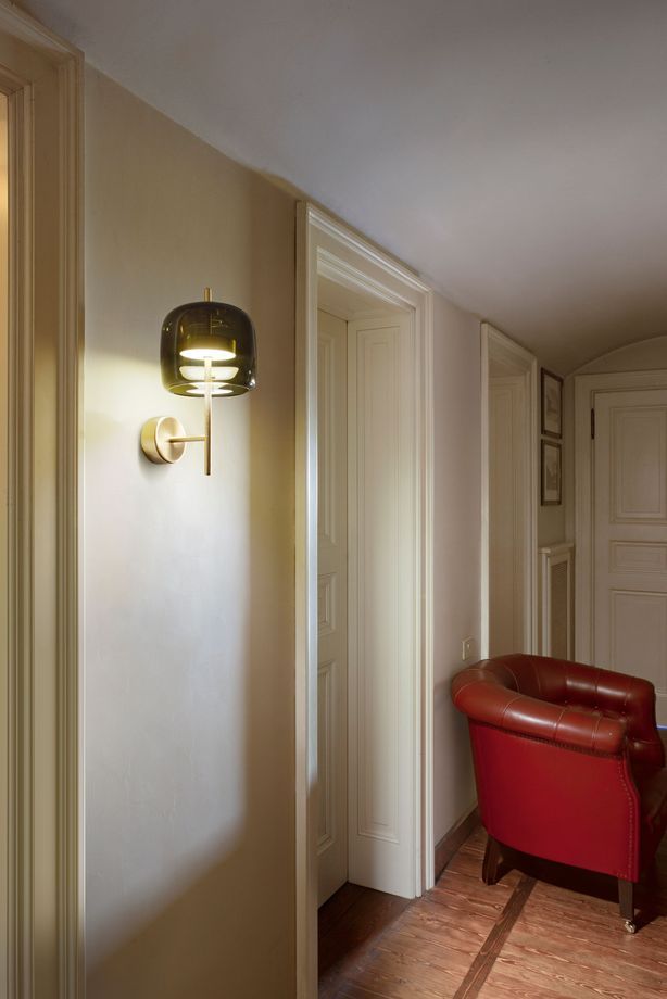 Jube wall light in old green Murano glass