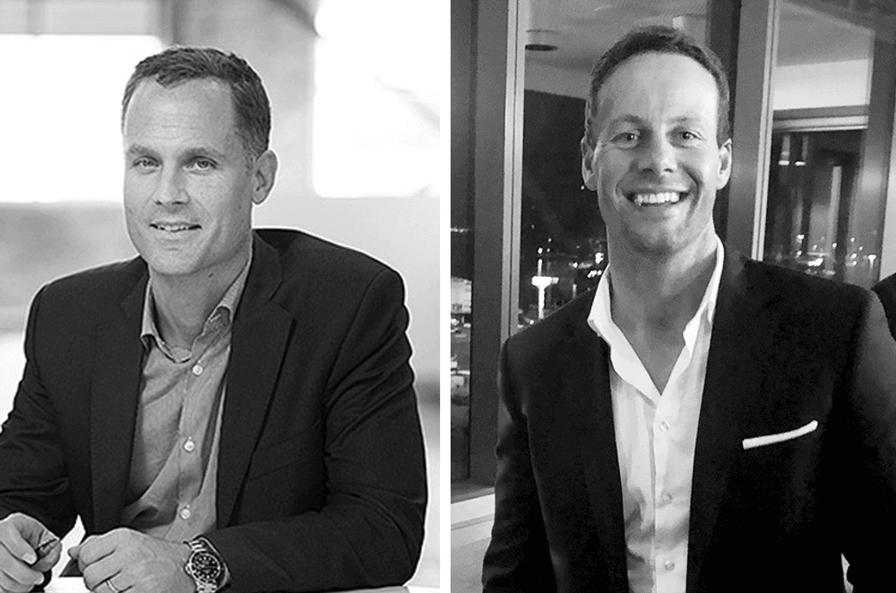 Jeremy Hay, Managing Director of RCP (left) and Tony Kemp, Director of Project Workshop.