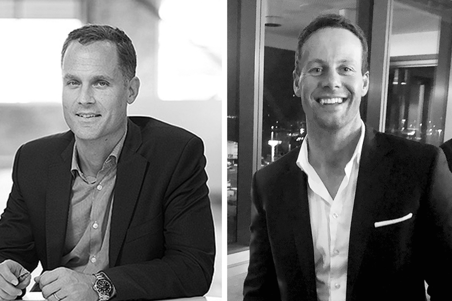 Jeremy Hay, Managing Director of RCP (left) and Tony Kemp, Director of Project Workshop.