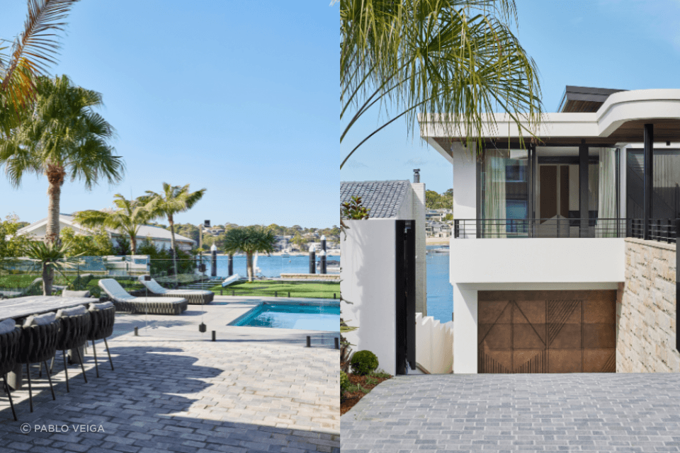 Two Tone Porphyry Cobblestones | EB Interiors | Ben Richardson Building