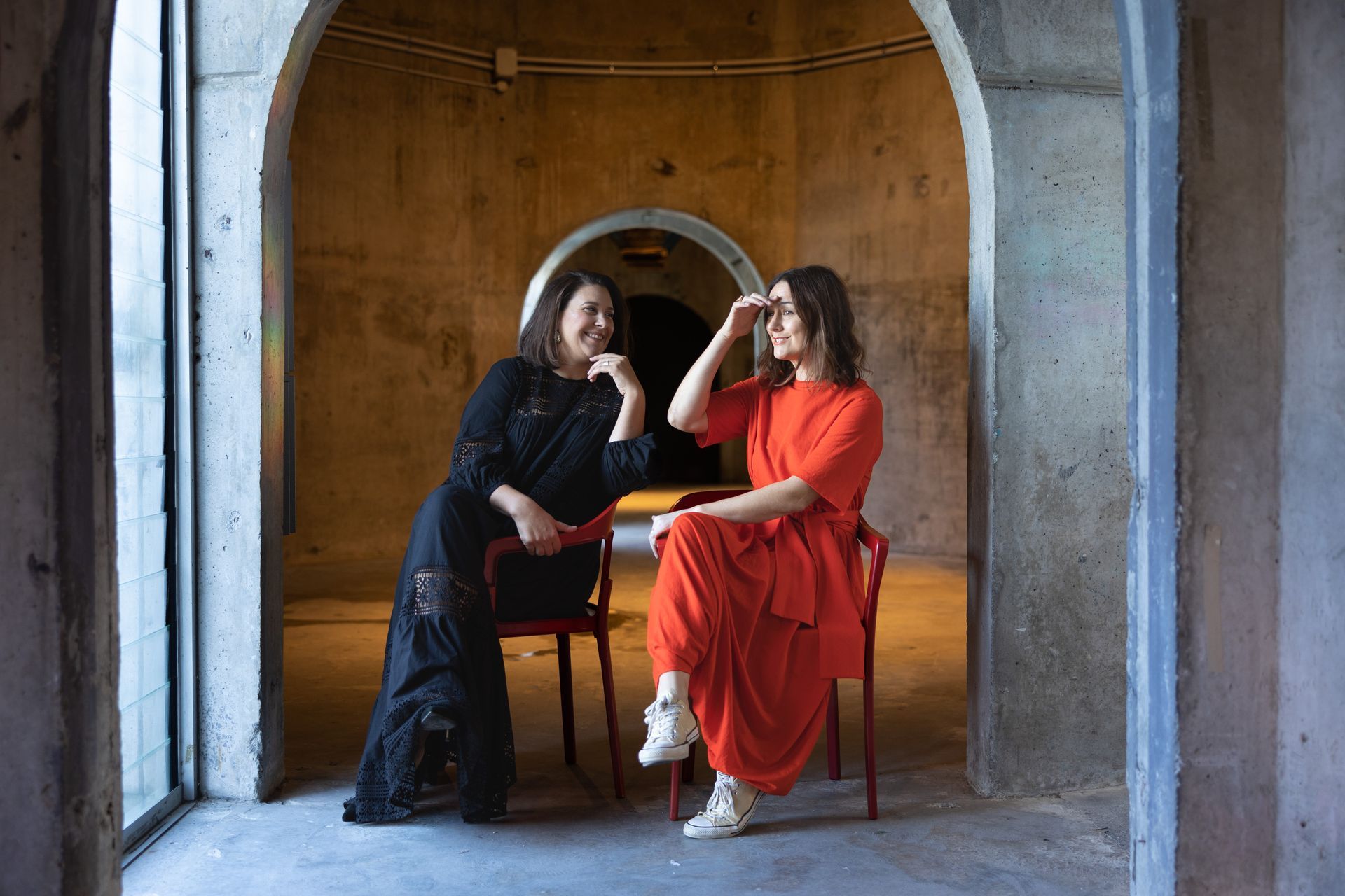 Natalia Glucina and Kate Pilot from Kanat Studio