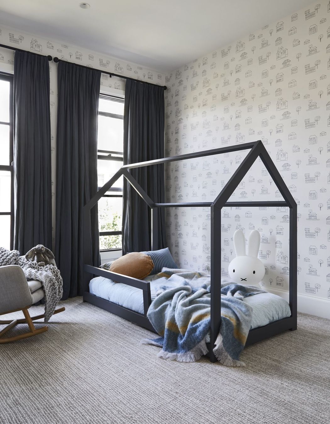 A Modern Take On The European Farmhouse by James Dunlop Textiles | Photography by Armelle Habib