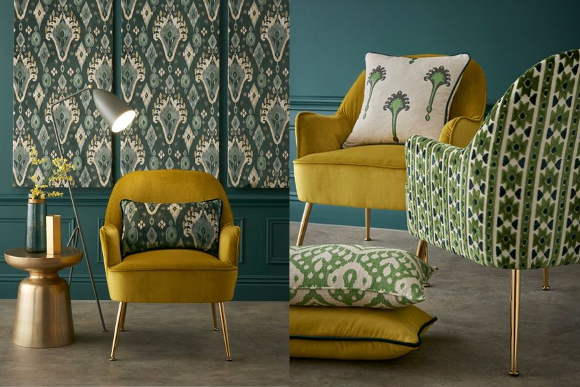 Fabrics from the Kasbah range by ILIV.