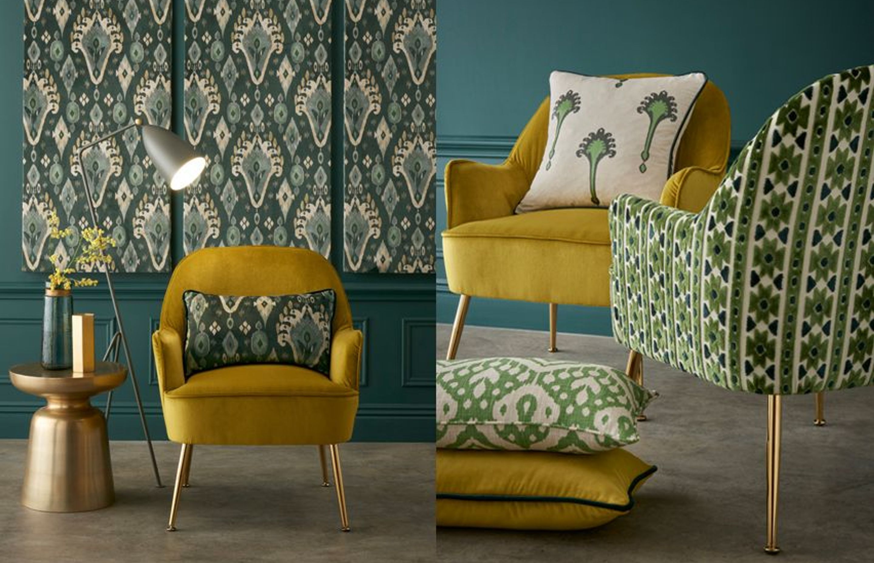 Fabrics from the Kasbah range by ILIV.