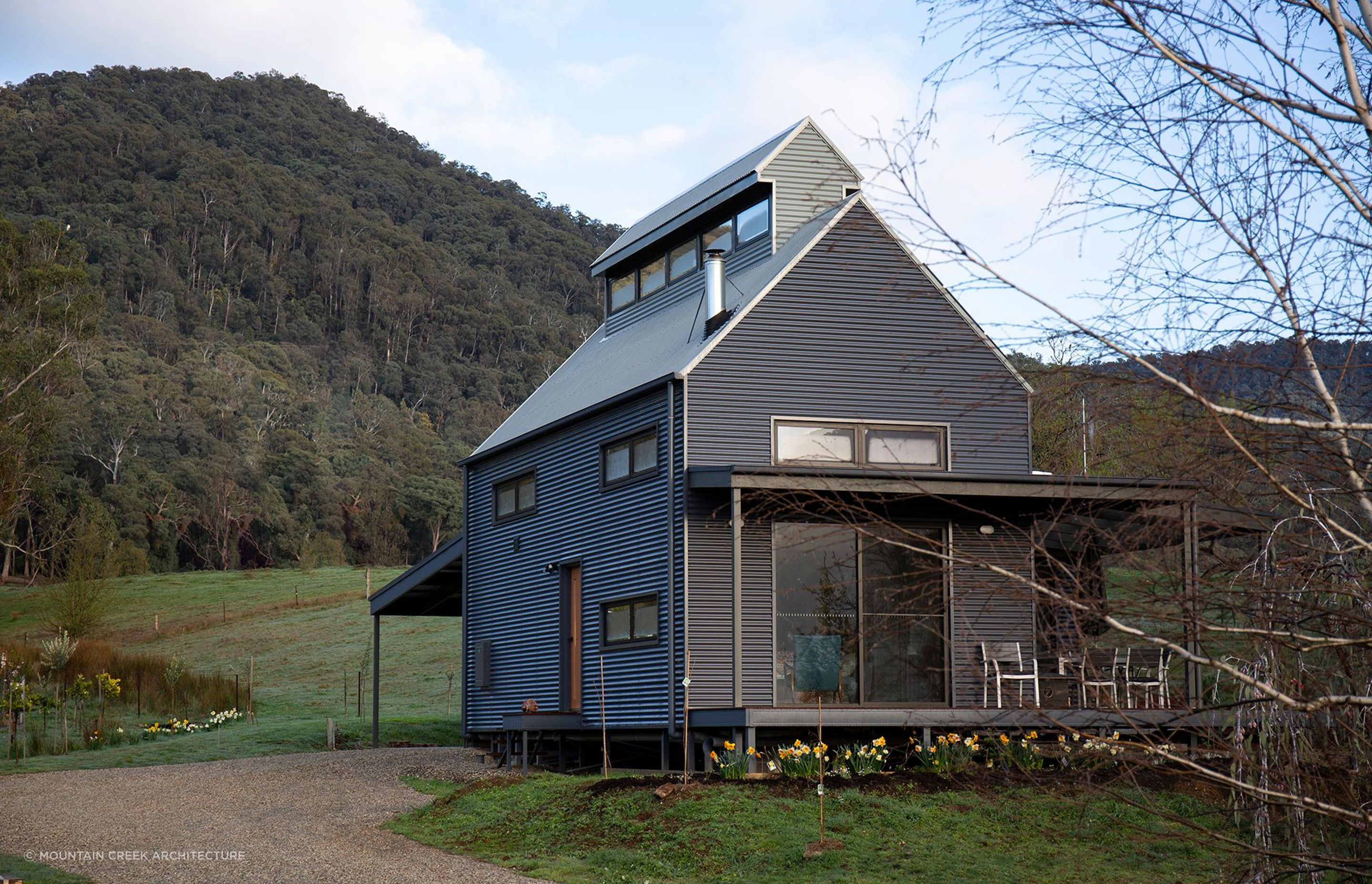 A modern, sleek exterior. Photographer: Charlie Brown.