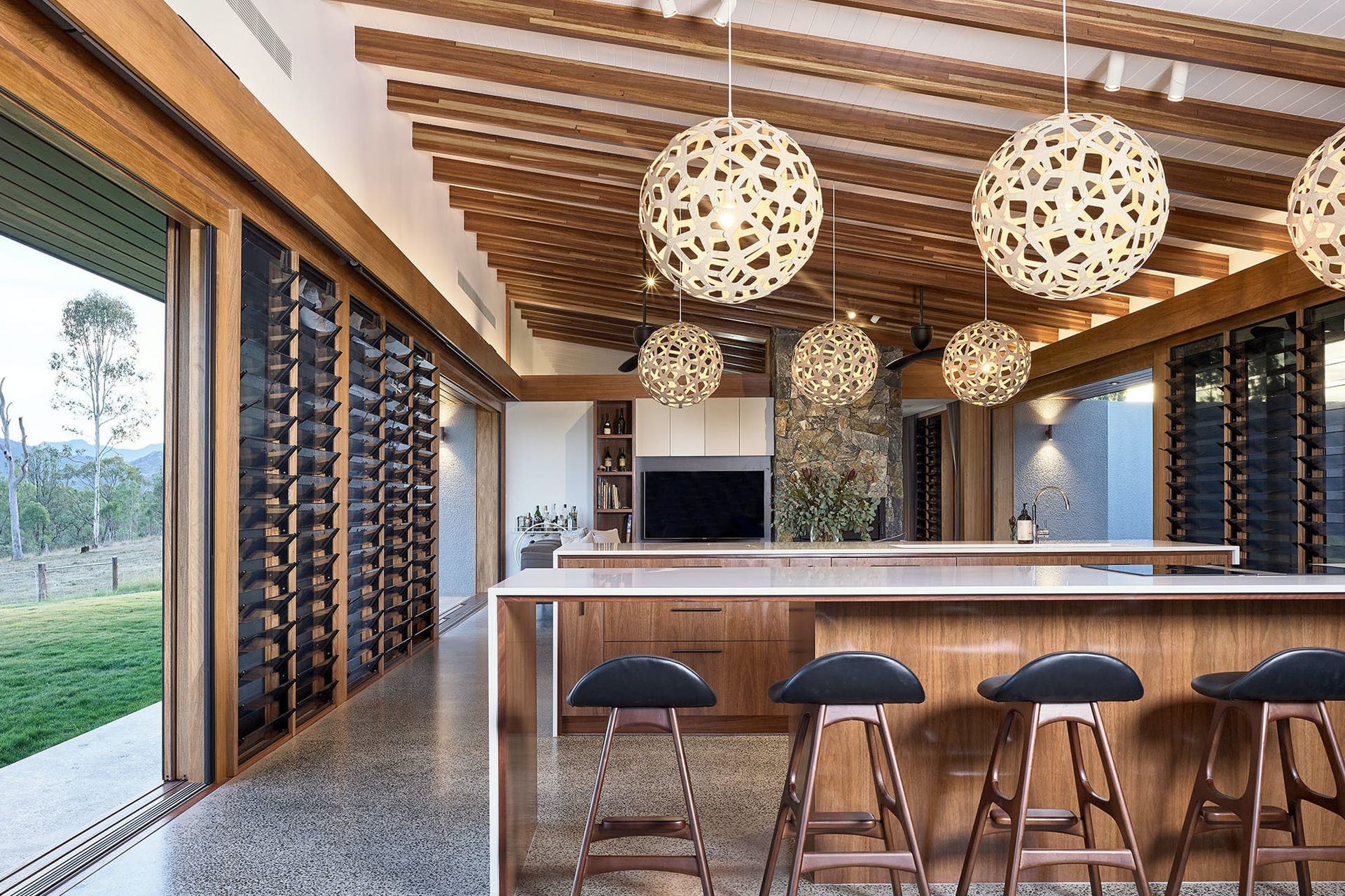 Koroomba House, Scenic Rim by David Trubridge | Photography by Scott Burrows