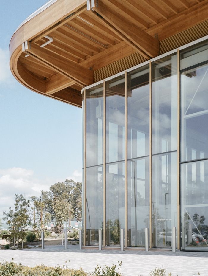 Advanced Manufacturing Readiness Facility First Building in Bradfield, NSW incorporates ASH's glulam mass timber solution, MASSLAM. Photo: Vinchy Wu