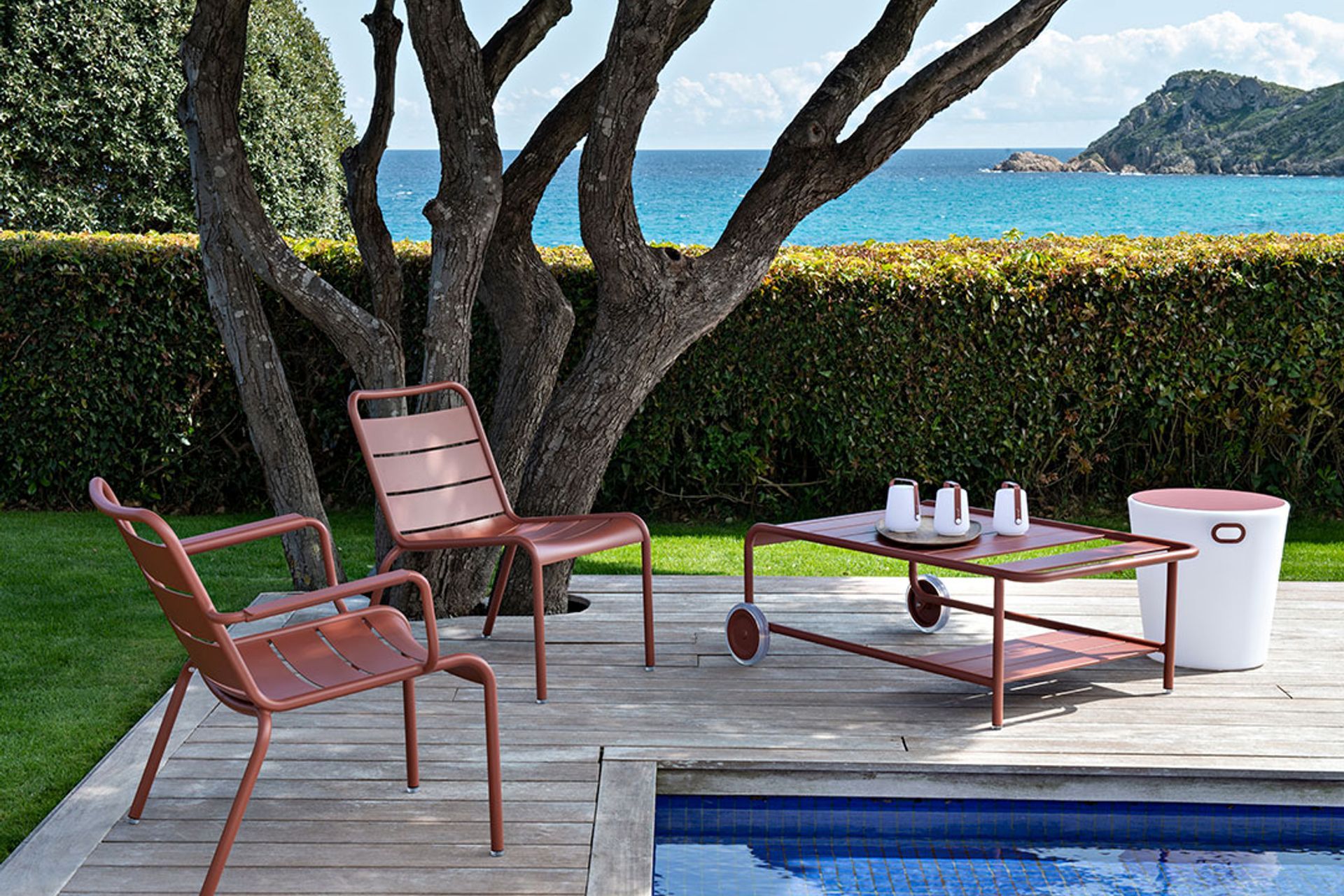 Luxembourg Lounge Armchair by Fermob