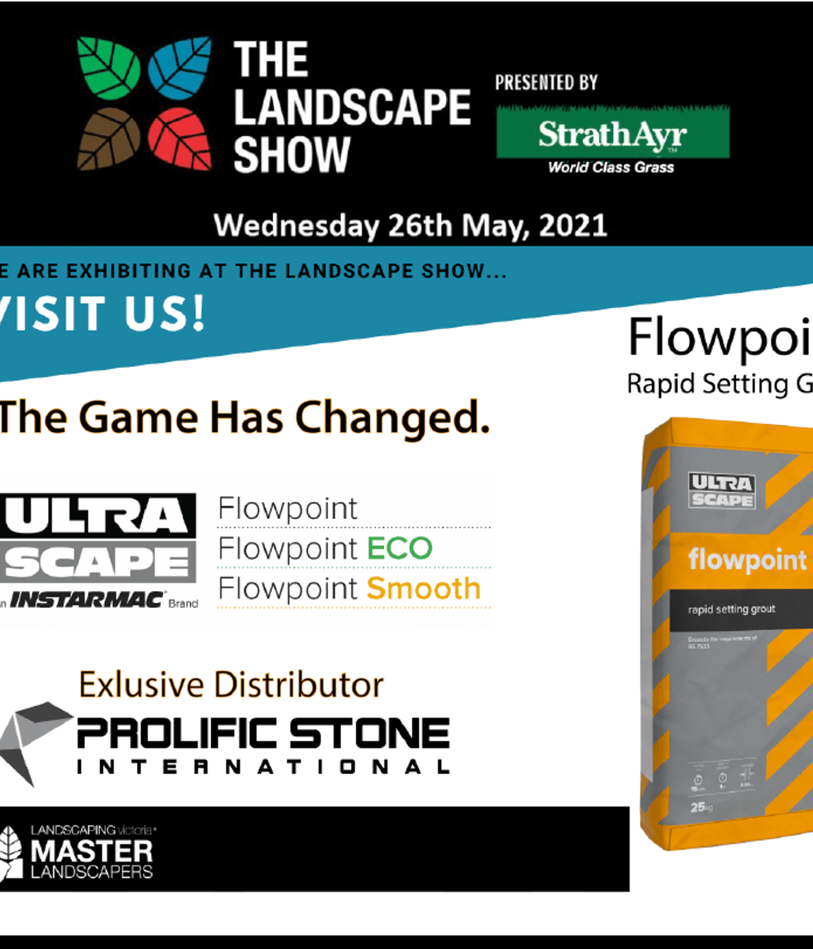 Prolific Stone Showcased Flowpoint at the 2021 Landscape Show.