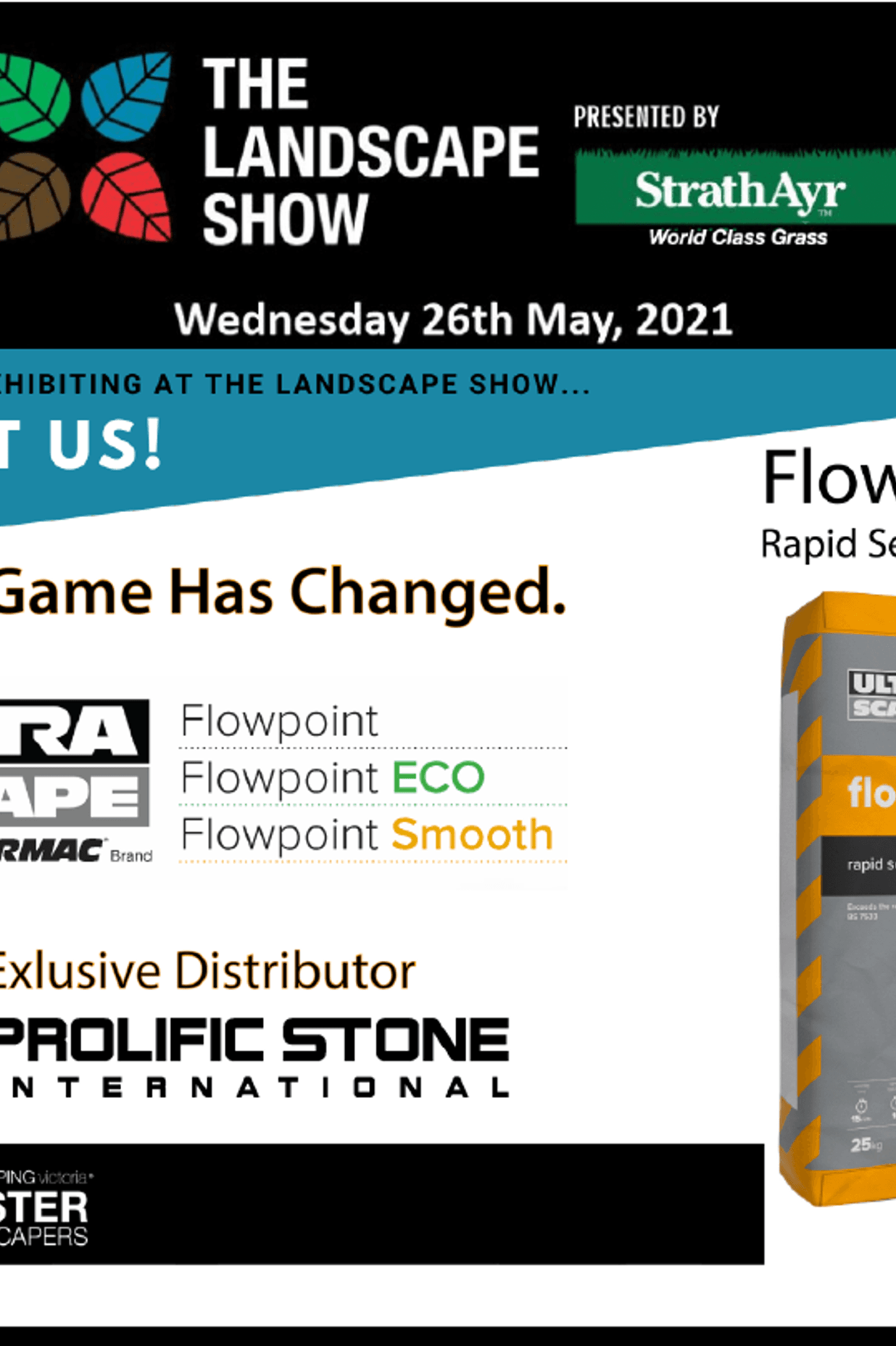Prolific Stone Showcased Flowpoint at the 2021 Landscape Show.