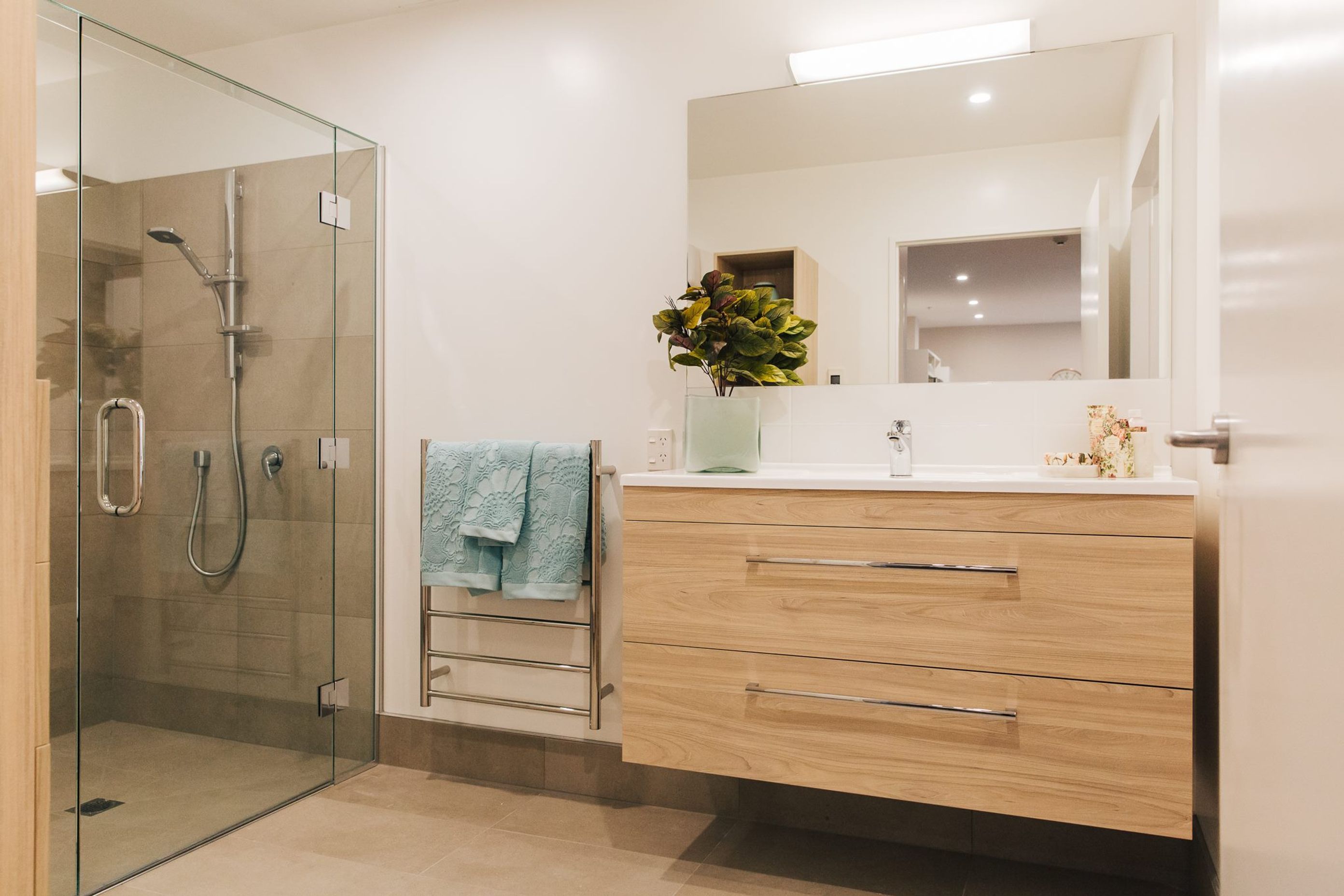 Waipori Rail Shower provides instant all over warmth and relaxation to residents.