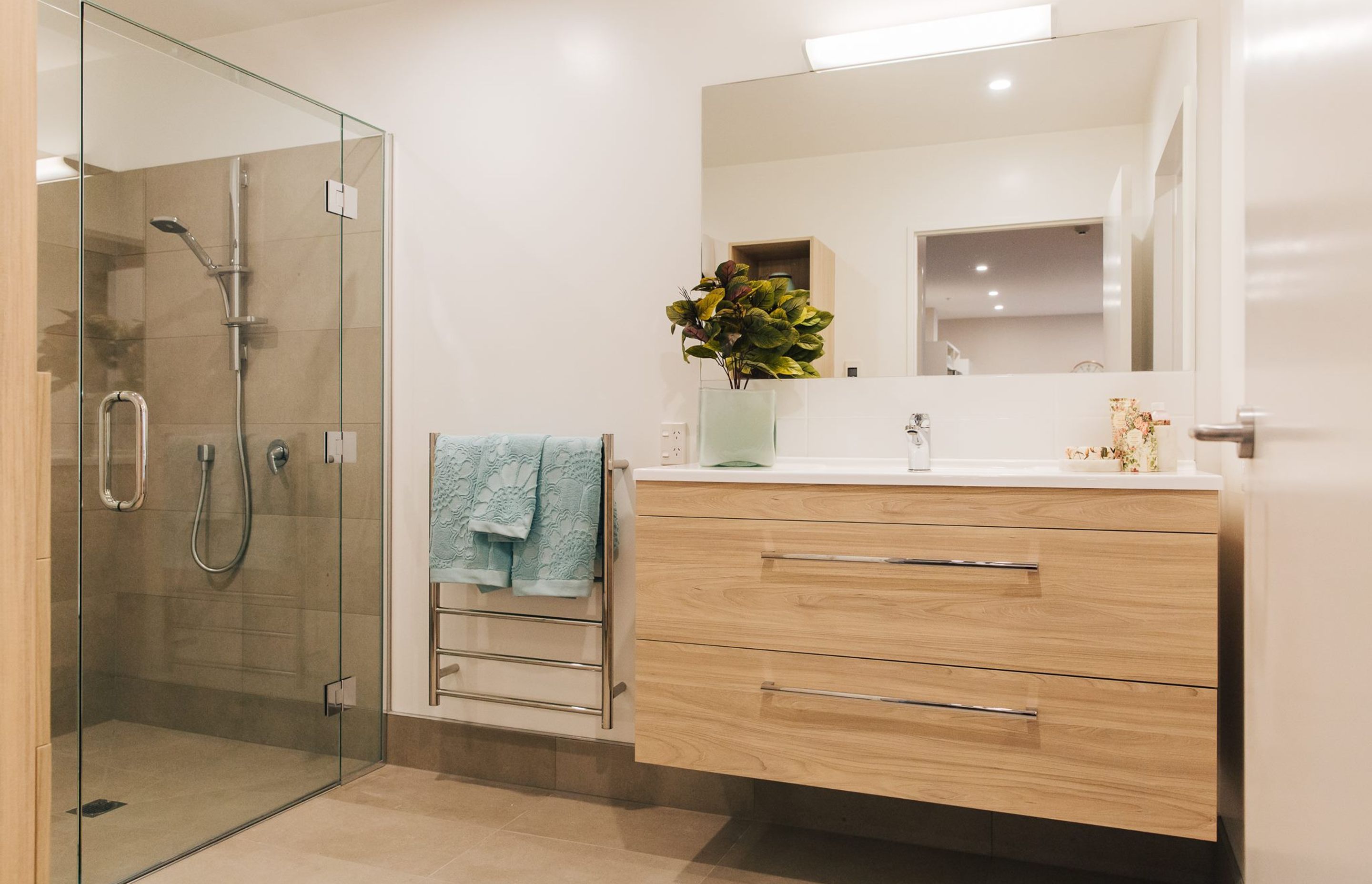 Waipori Rail Shower provides instant all over warmth and relaxation to residents.