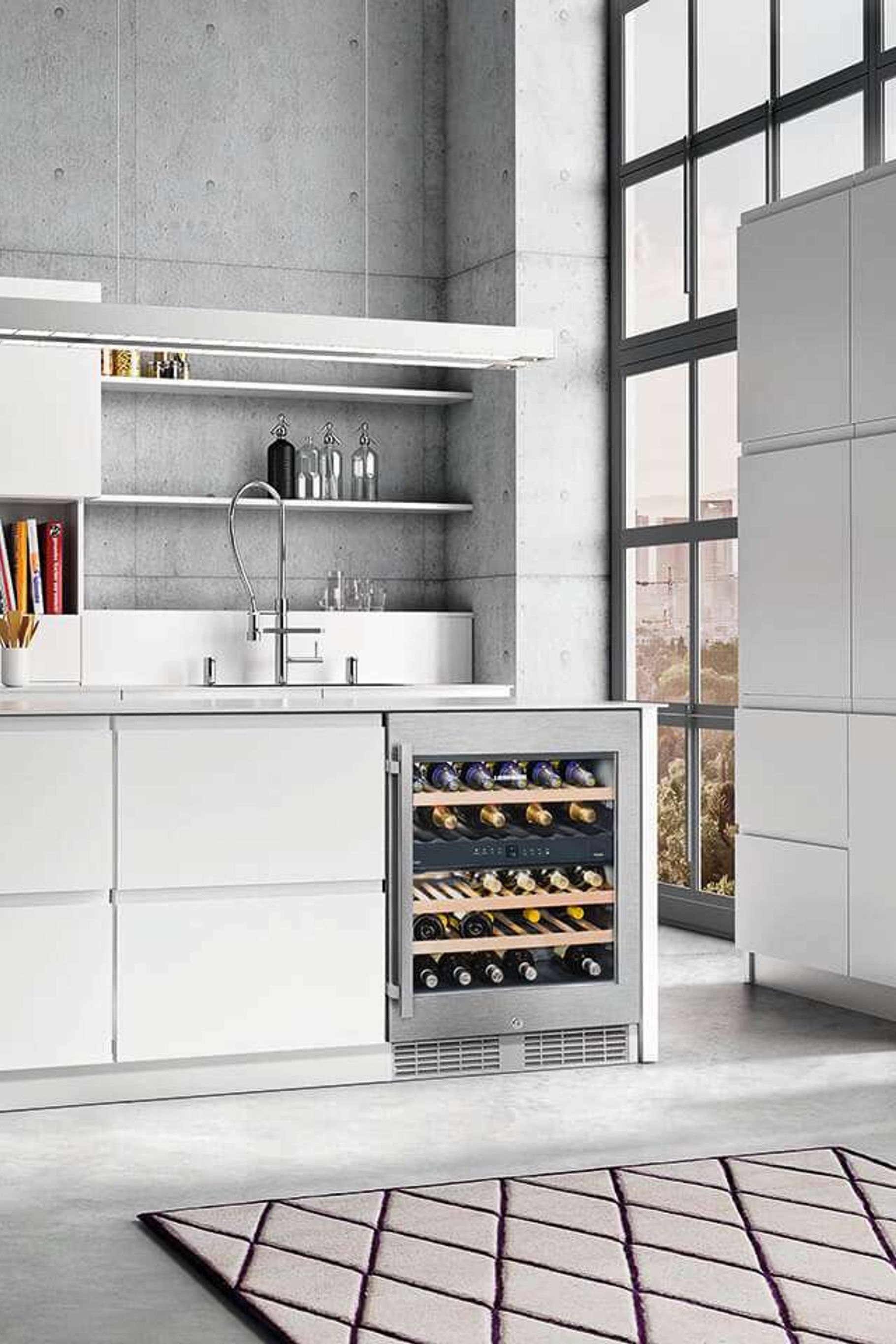 Liebherr Built In Underbench Dual Zone Wine Cellar UWTes 1672