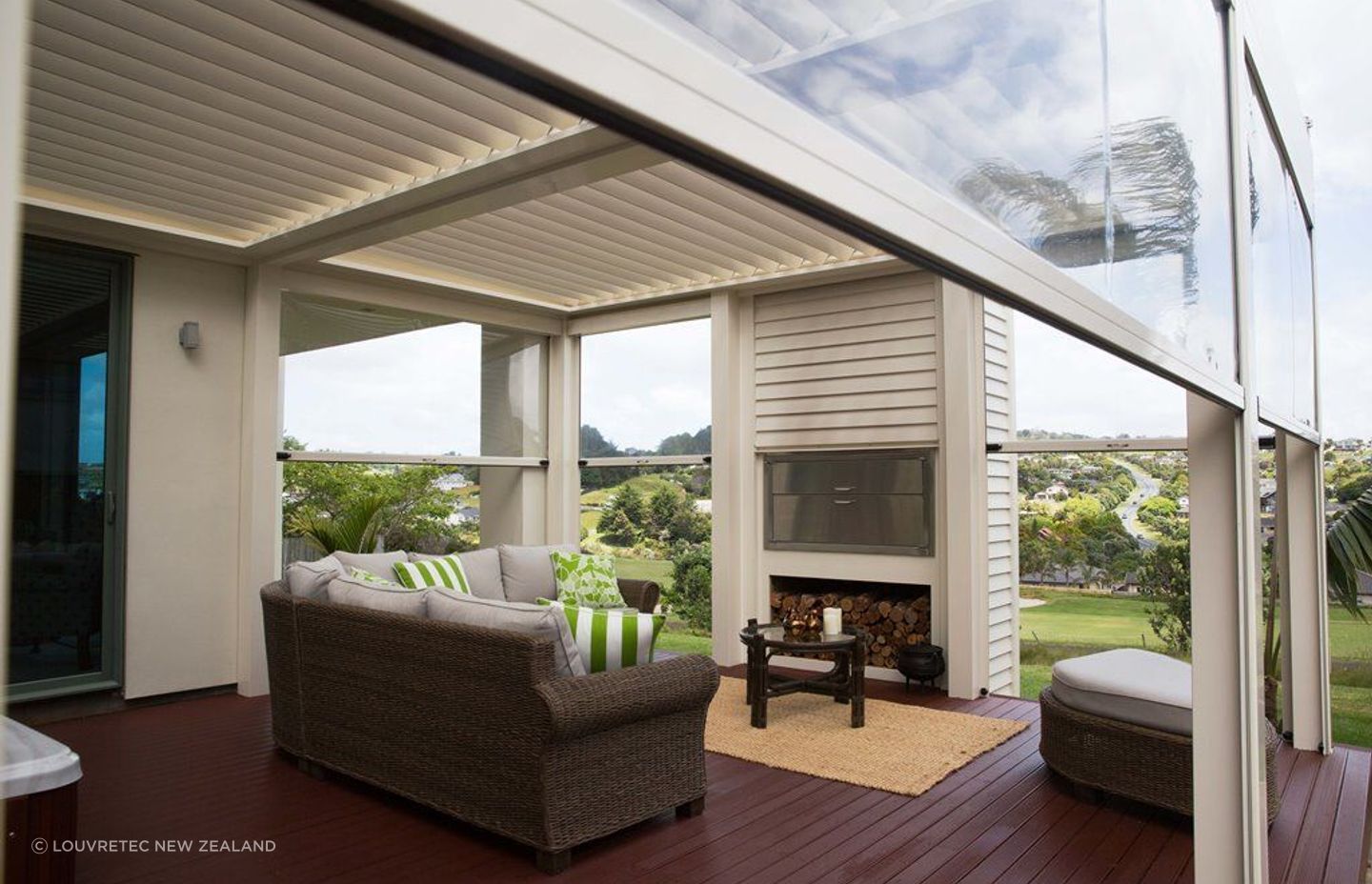 PVC blinds like these by Louvretec help preserve beautiful views.