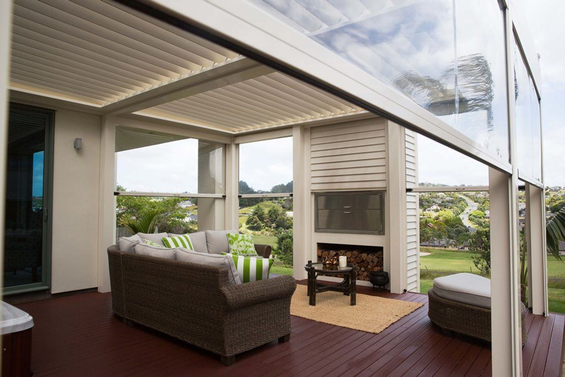 PVC blinds like these by Louvretec help preserve beautiful views.
