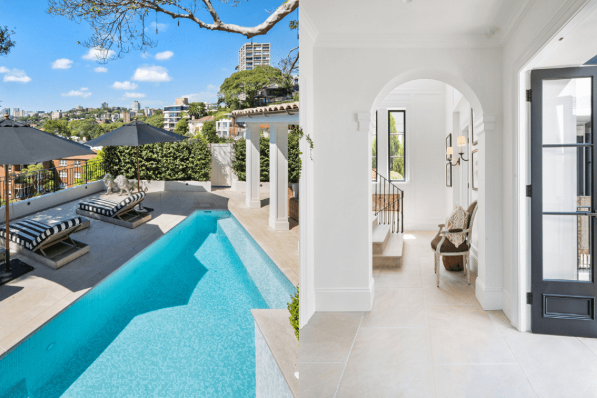 Cathedral Limestone | Charcoal Grey Granite | Charcoal Granite Cobblestones | Lynda Kerry Interior Design | Andrew Barnyak Design