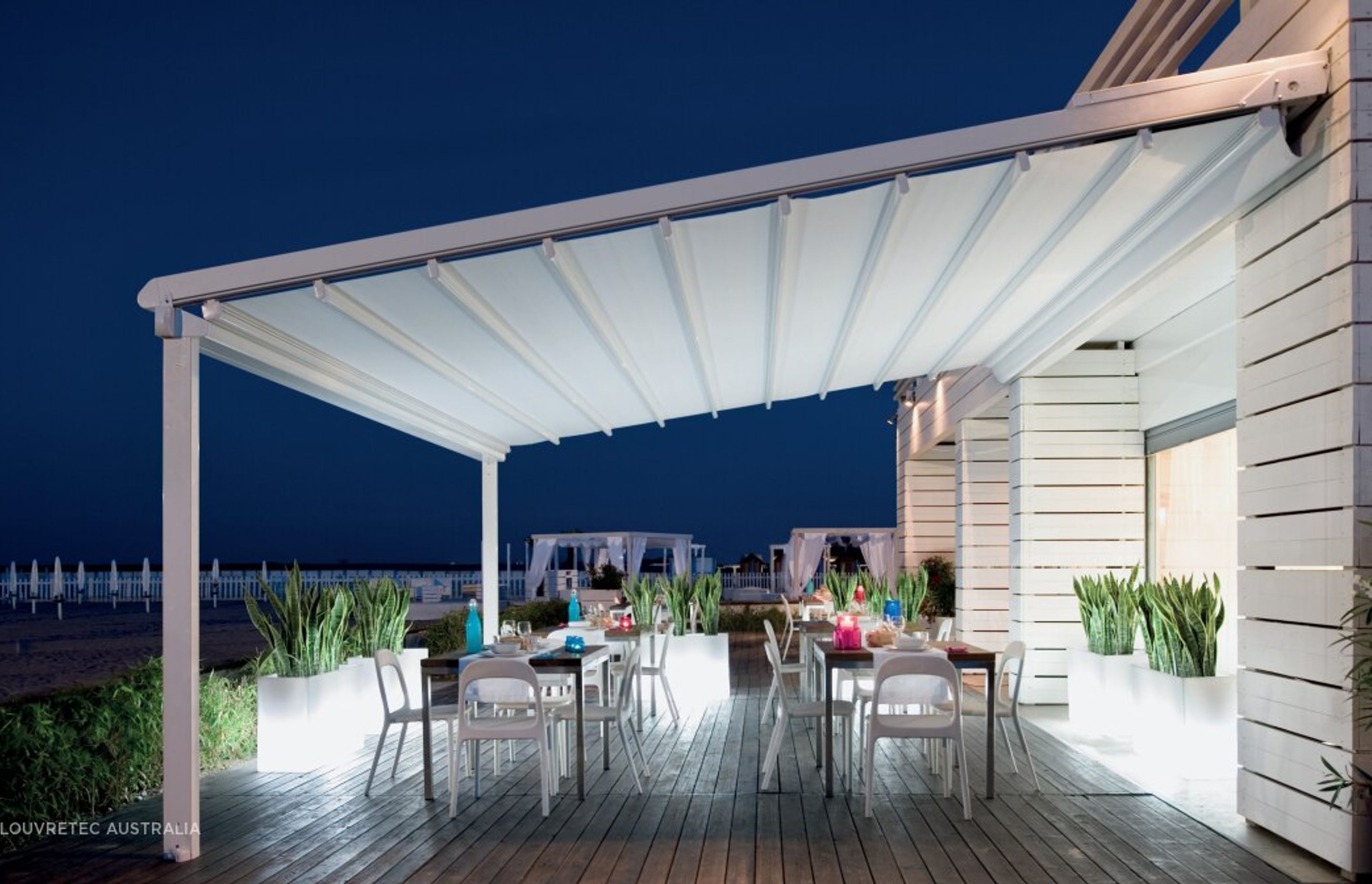 Louvretect Australia - Retractable Fabric Roofs