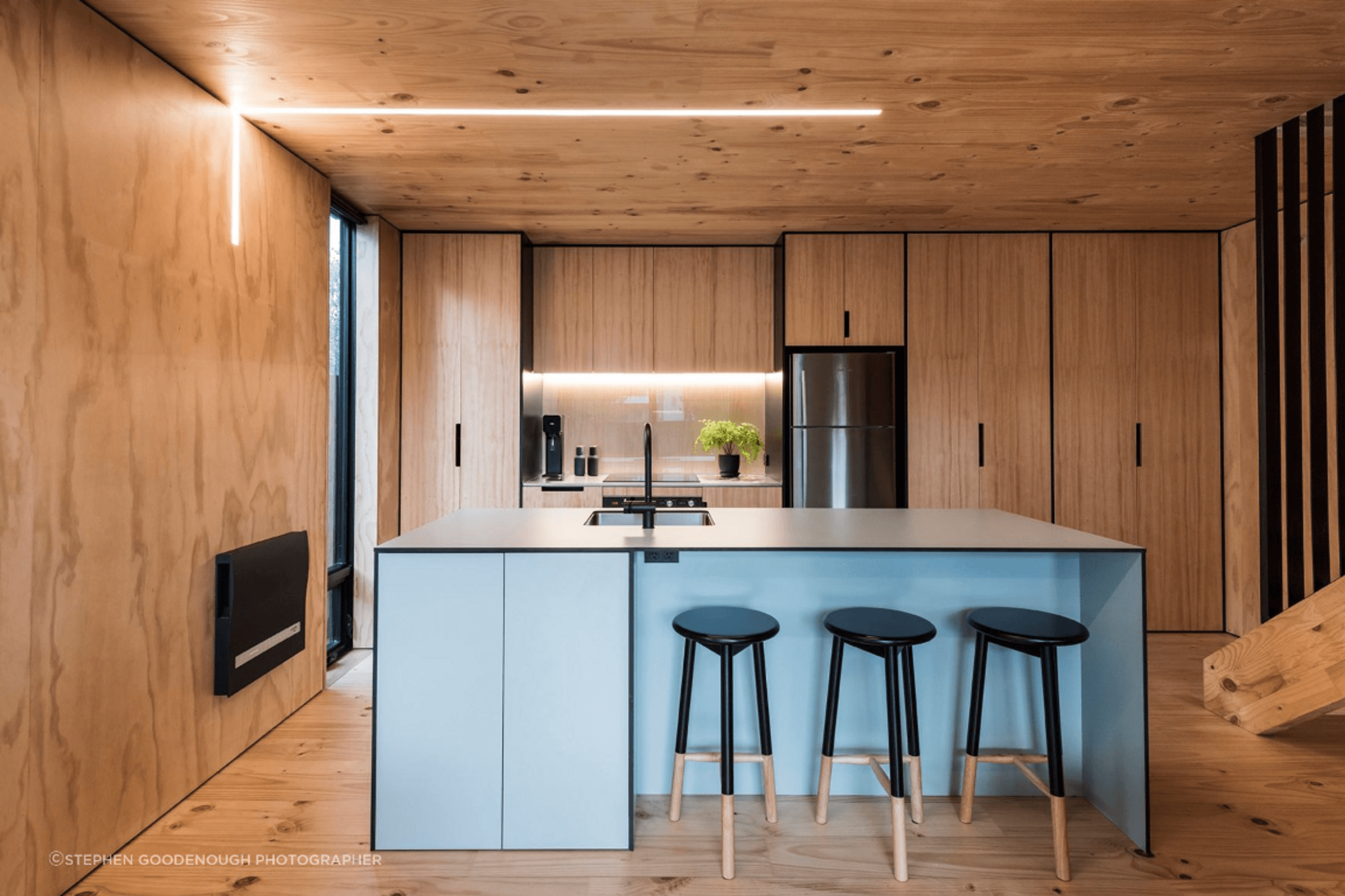 In addition to floor oil, Natural Paint Co offers interior and exterior timber wall coverings.