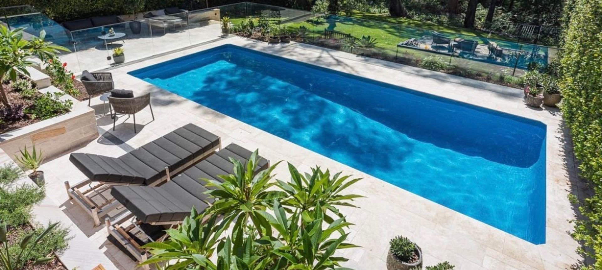 Classic Tumbled Travertine | Branch Out Landscape Design