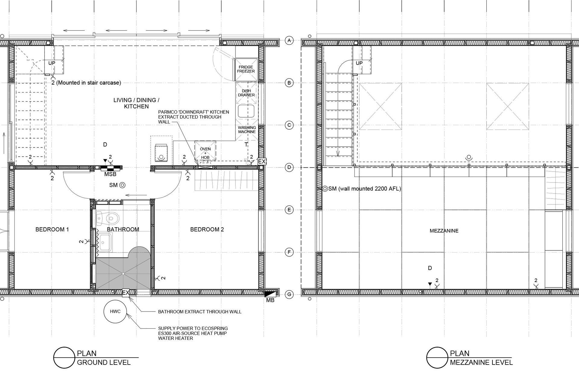 The floorplan for 'Mandy's Home' showcases the hallmark space efficiency of Greenbridge Homes' designs.