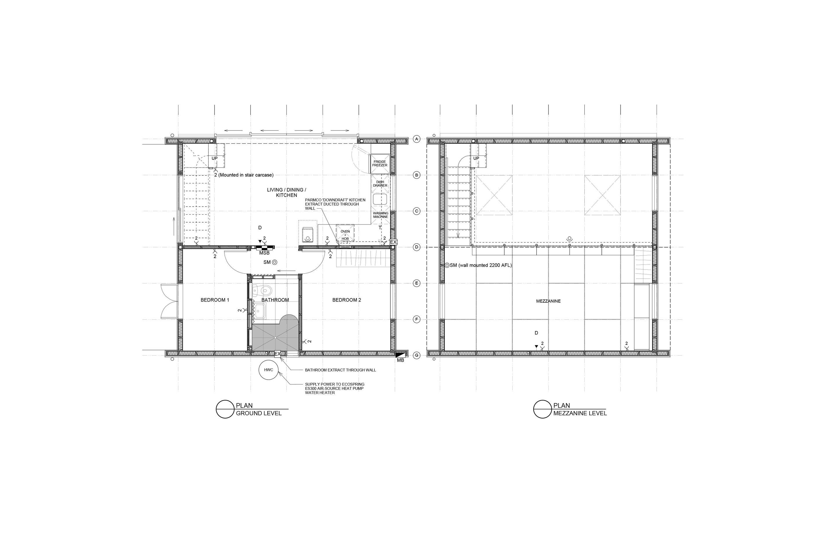 The floorplan for 'Mandy's Home' showcases the hallmark space efficiency of Greenbridge Homes' designs.