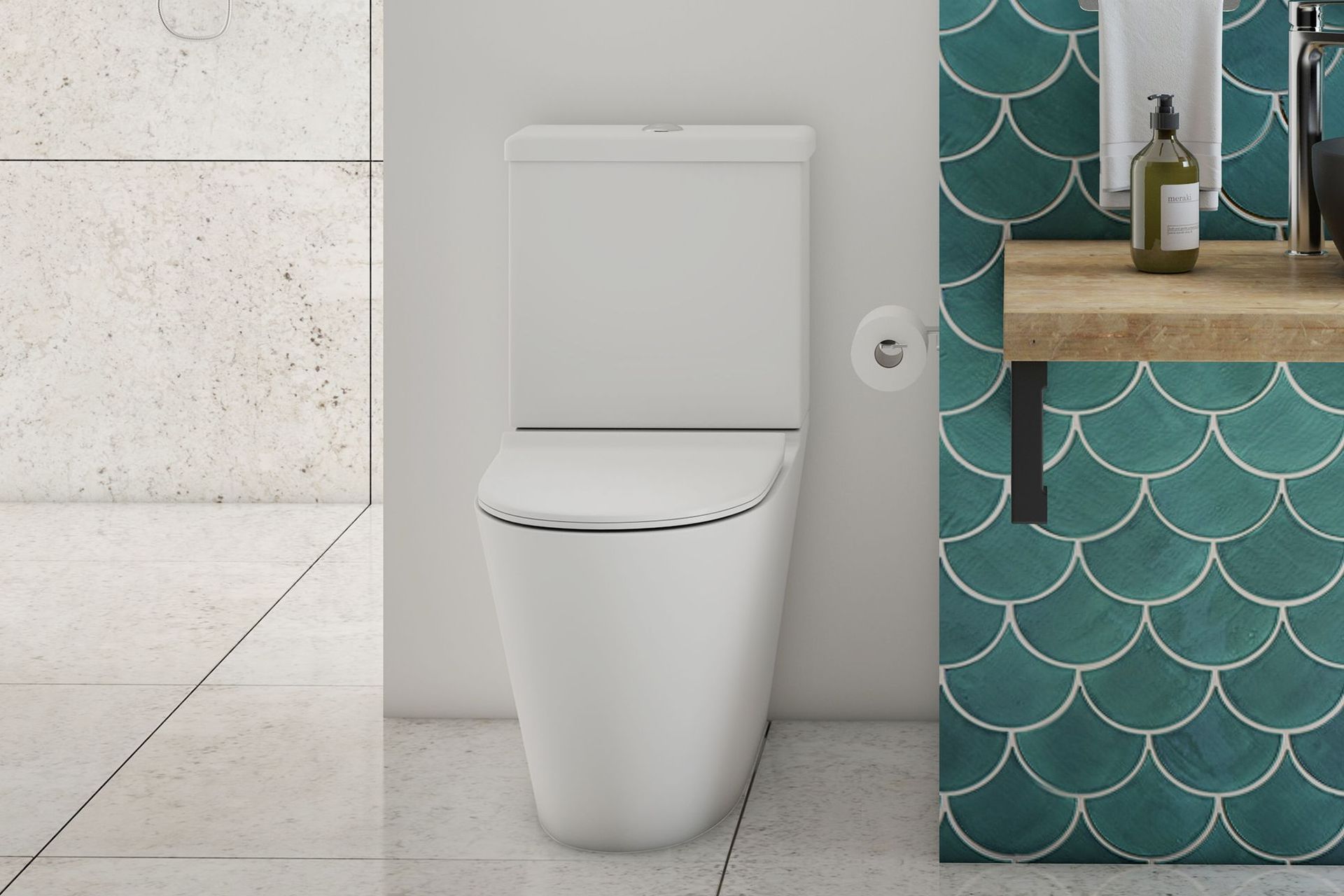 Manhattan Rimless Toilet Suite from Studio Bagno