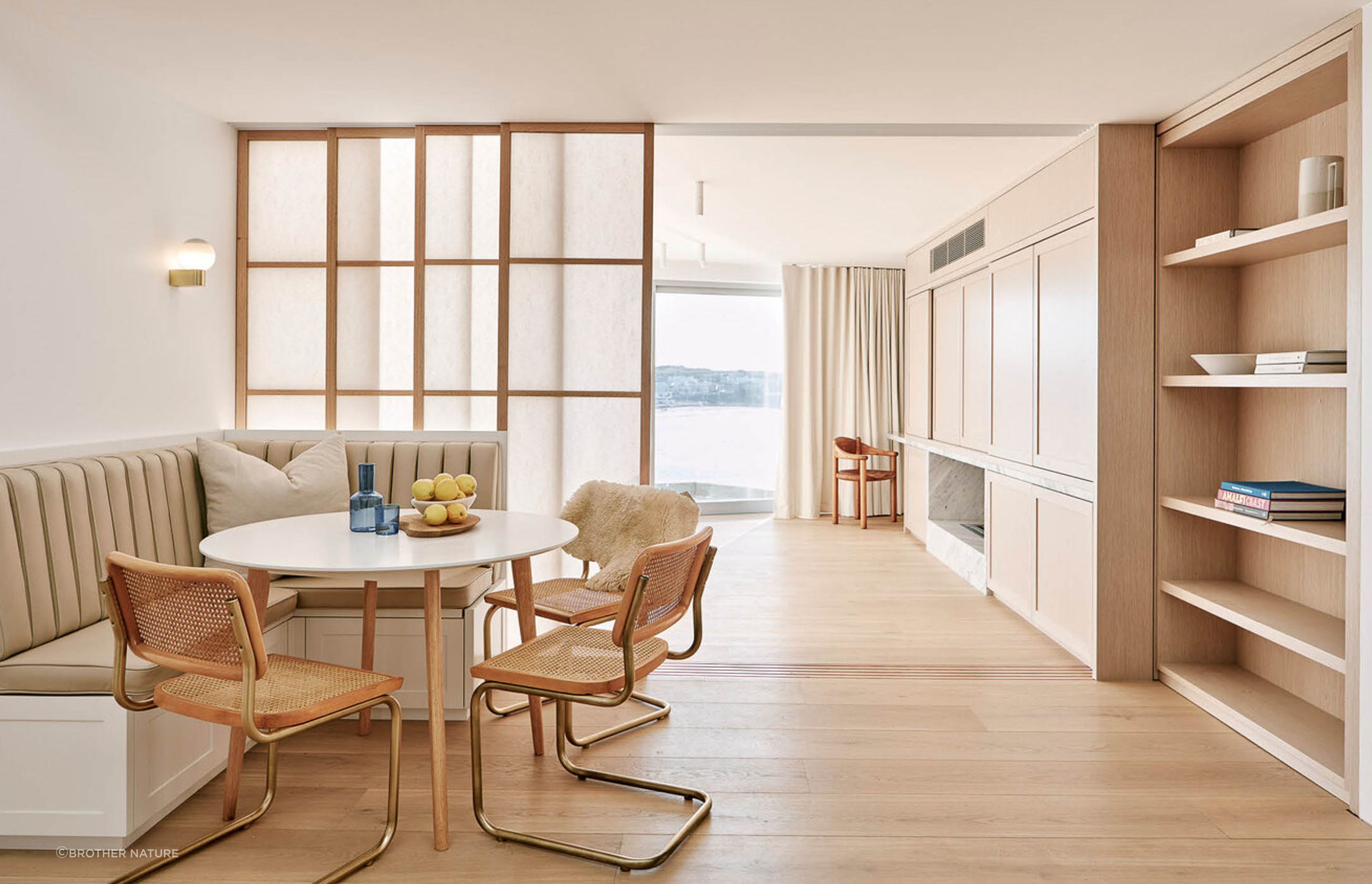 A few subtle inclusions is sometimes all that's need as demonstrated in this artfully executed waterside residence