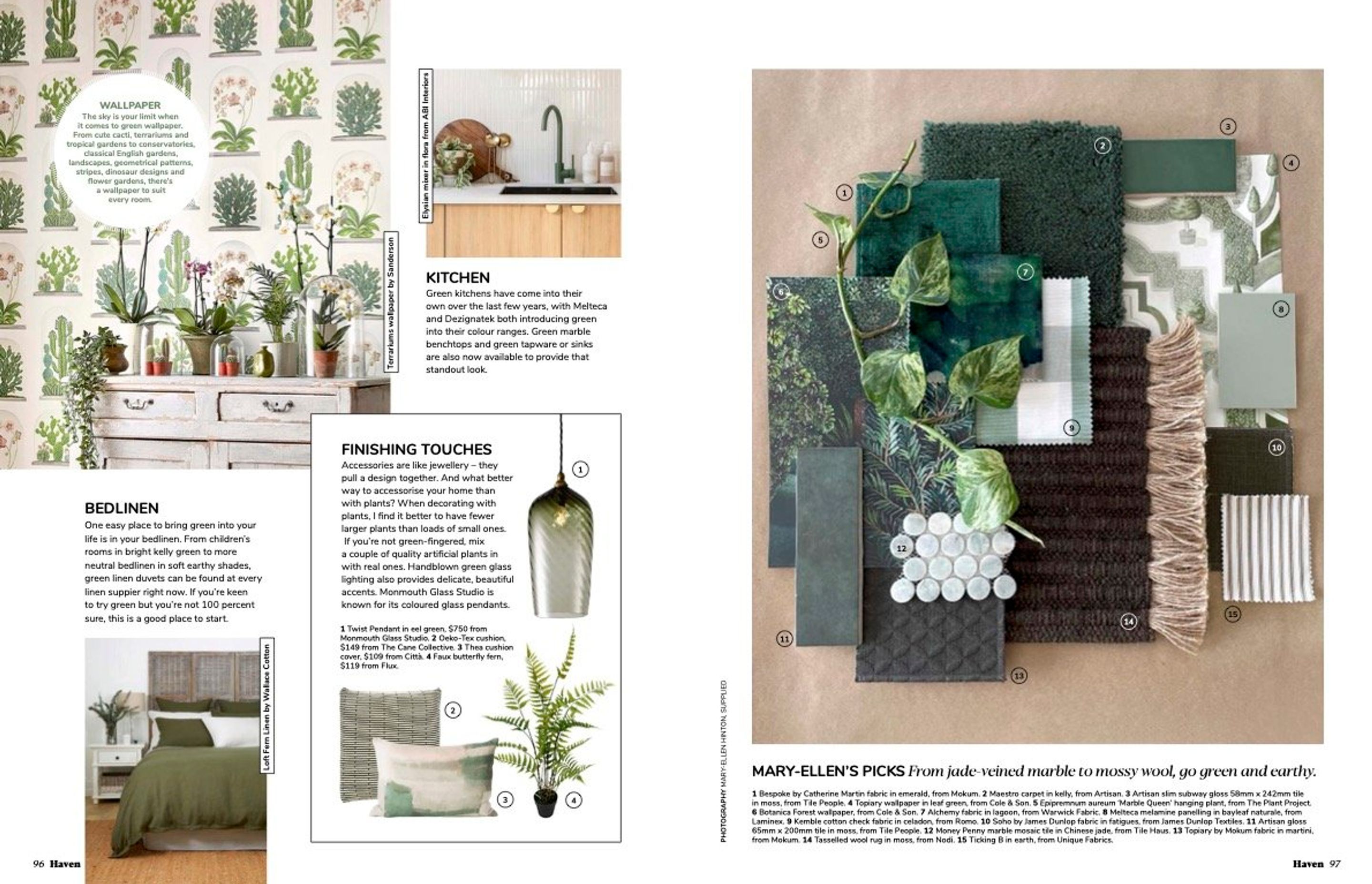 An Interior Designers Guide To Using Green In Your Home