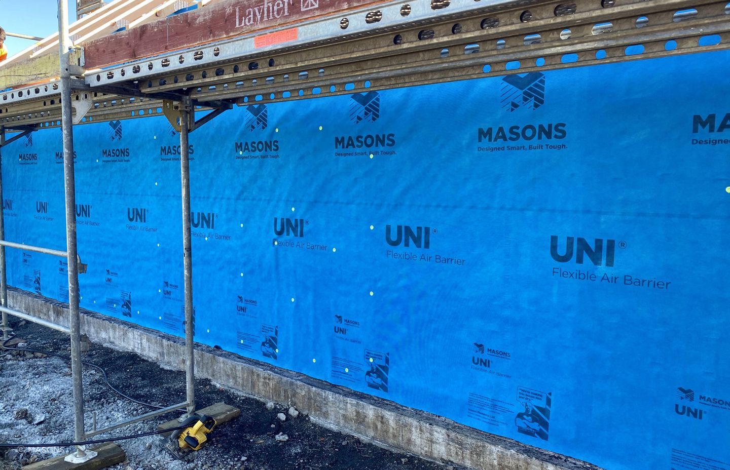 One of your best lines of defence against moisture in a modern, high-performance building is the UNI® Fixed Air Barrier from Masons. We explain how it works.