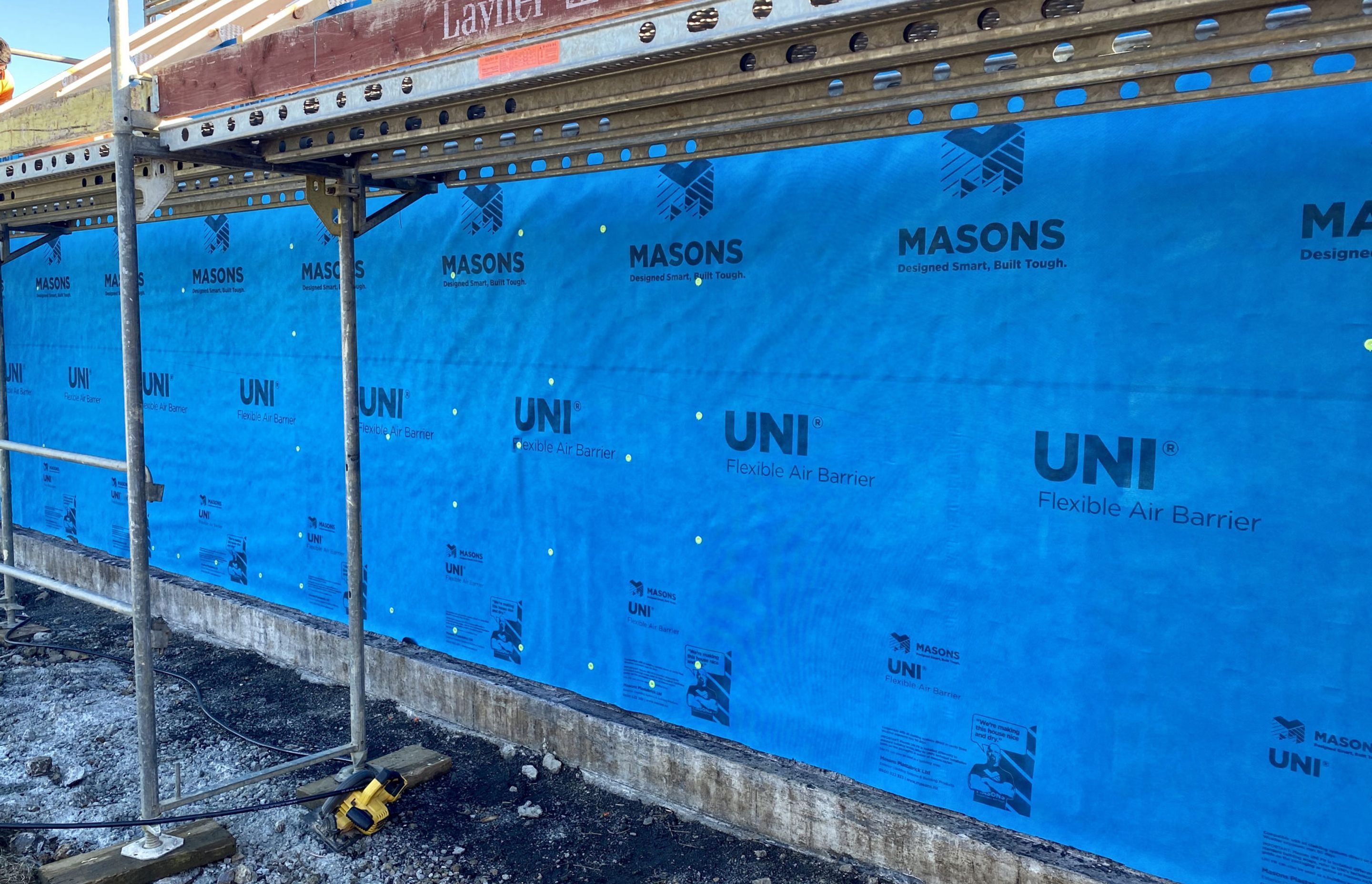 One of your best lines of defence against moisture in a modern, high-performance building is the UNI® Fixed Air Barrier from Masons. We explain how it works.