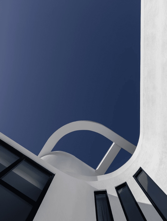 The brief? Create a serene haven that speaks to a touch of lavishness, with compelling connections and sleek curves.