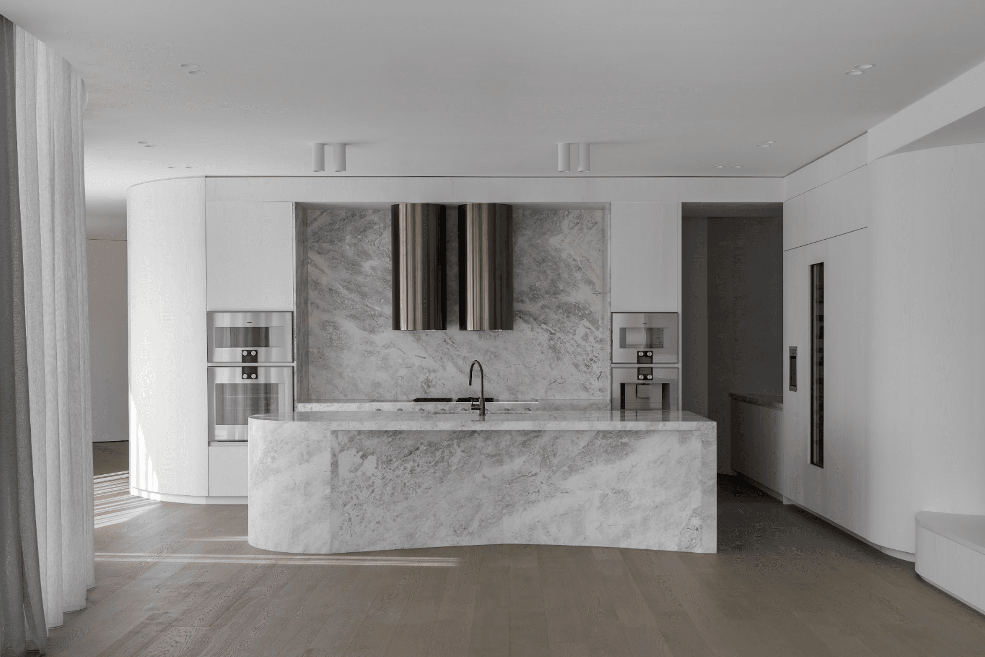 There is a gentle fluidity here that sets one at ease as if all the little details have come together to tell a story about something raw, real and very much nature-inspired. 