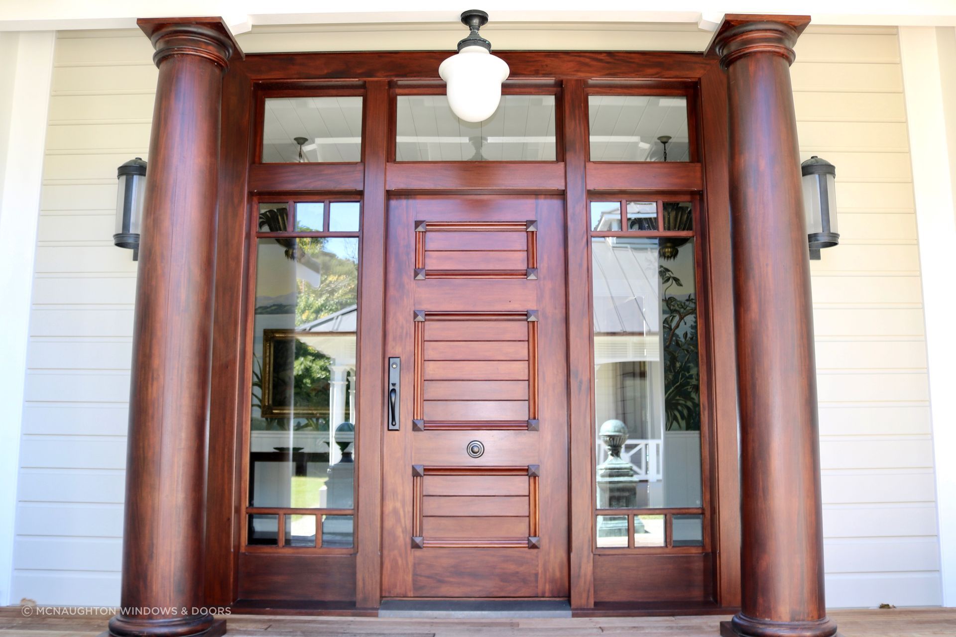 Front entrance doors can be a great way to make a bold statement