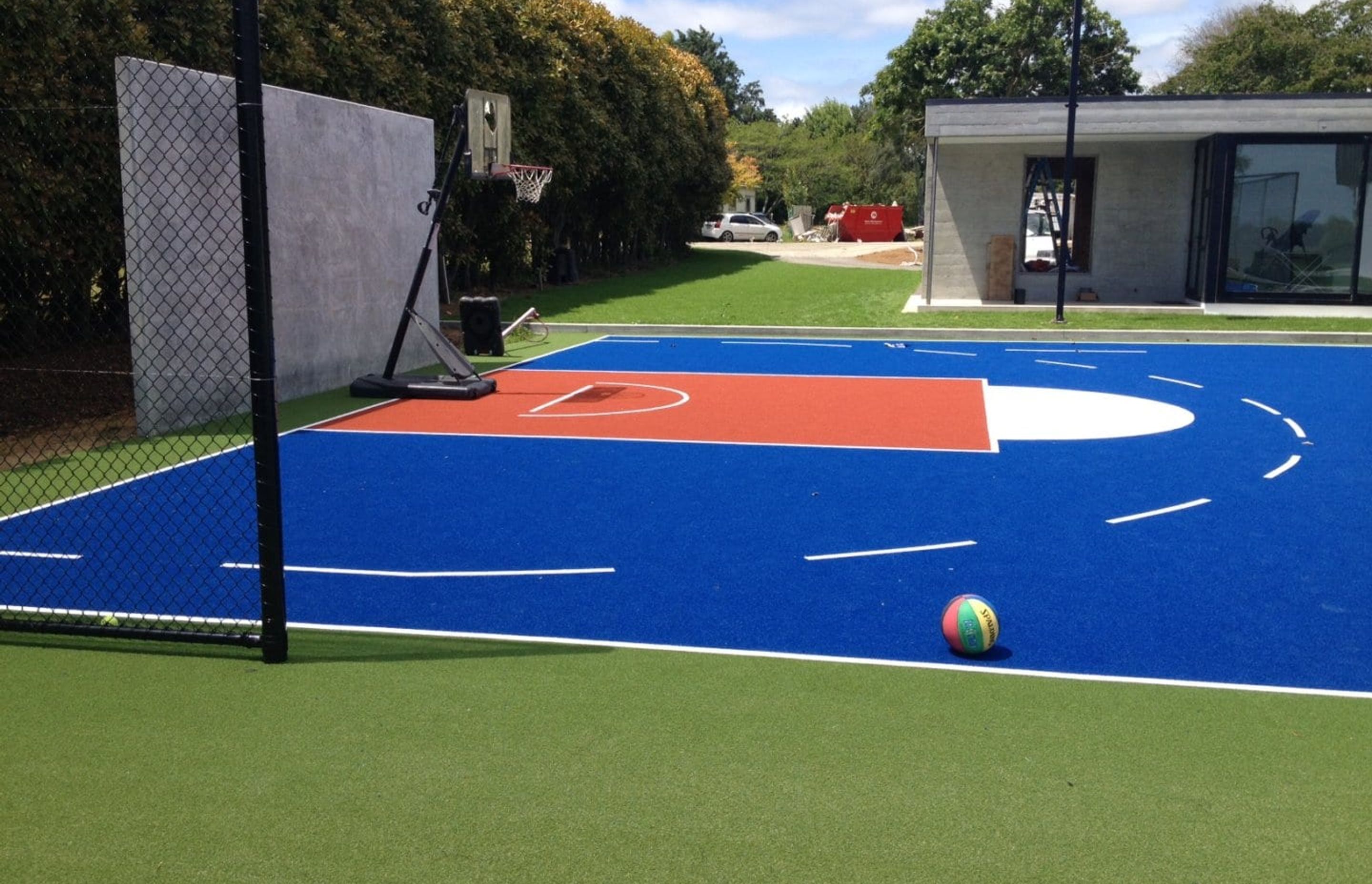Multiplay court is perfect for Sports Mad Families