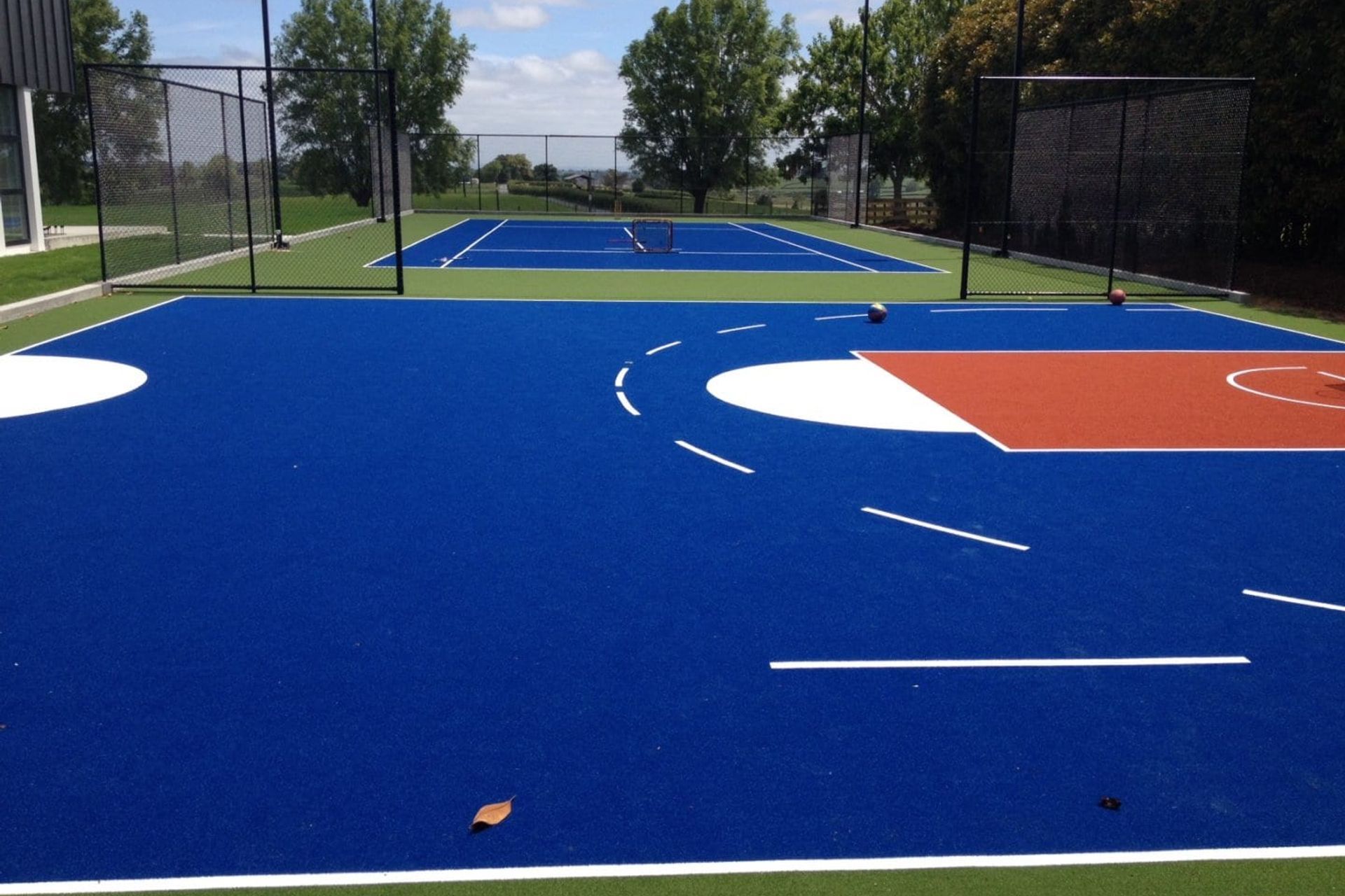 Multiplay court is perfect for Sports Mad Families