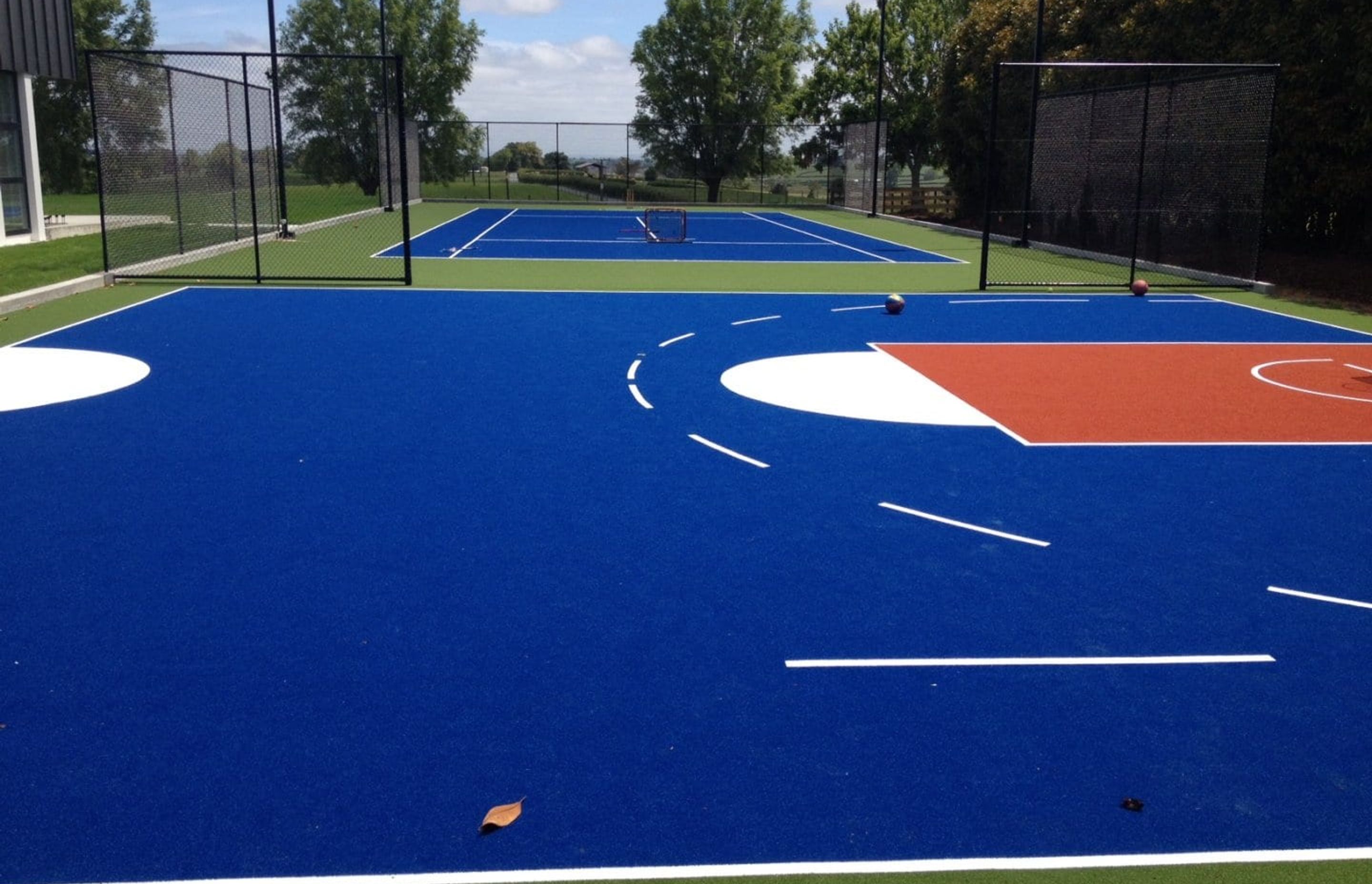 Multiplay court is perfect for Sports Mad Families