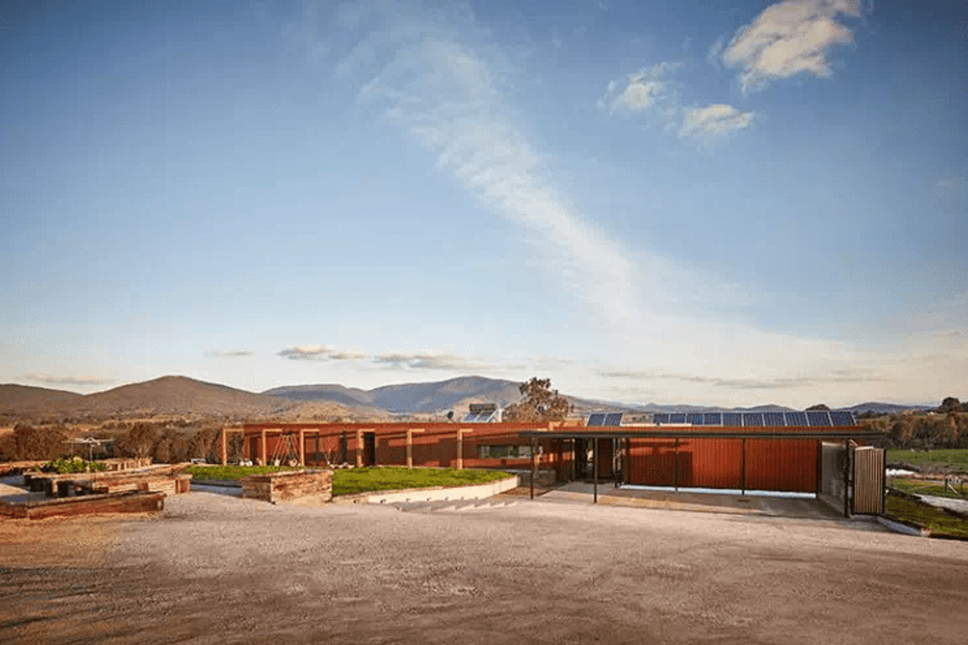 Yackandandah home. Design and construction by Modscape.