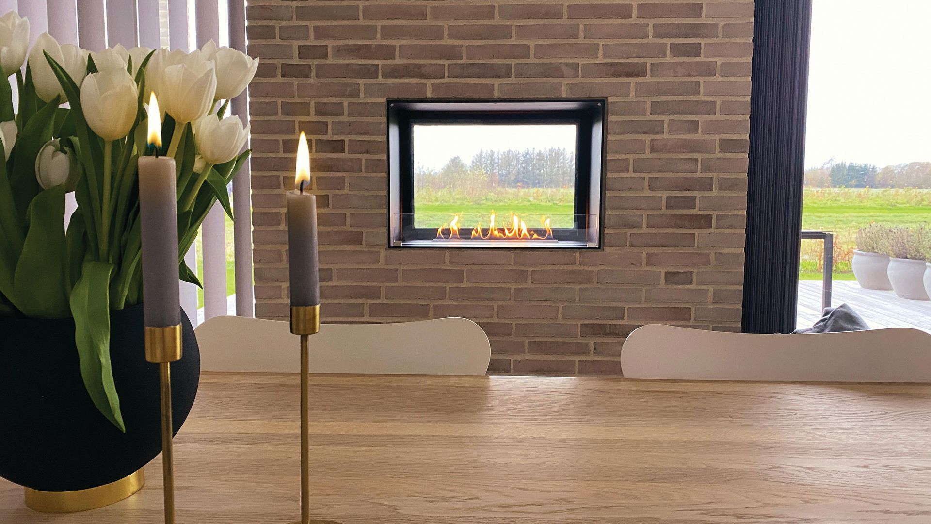 Net Zero Fireplace = No Flue, No Smell & No Smoke video