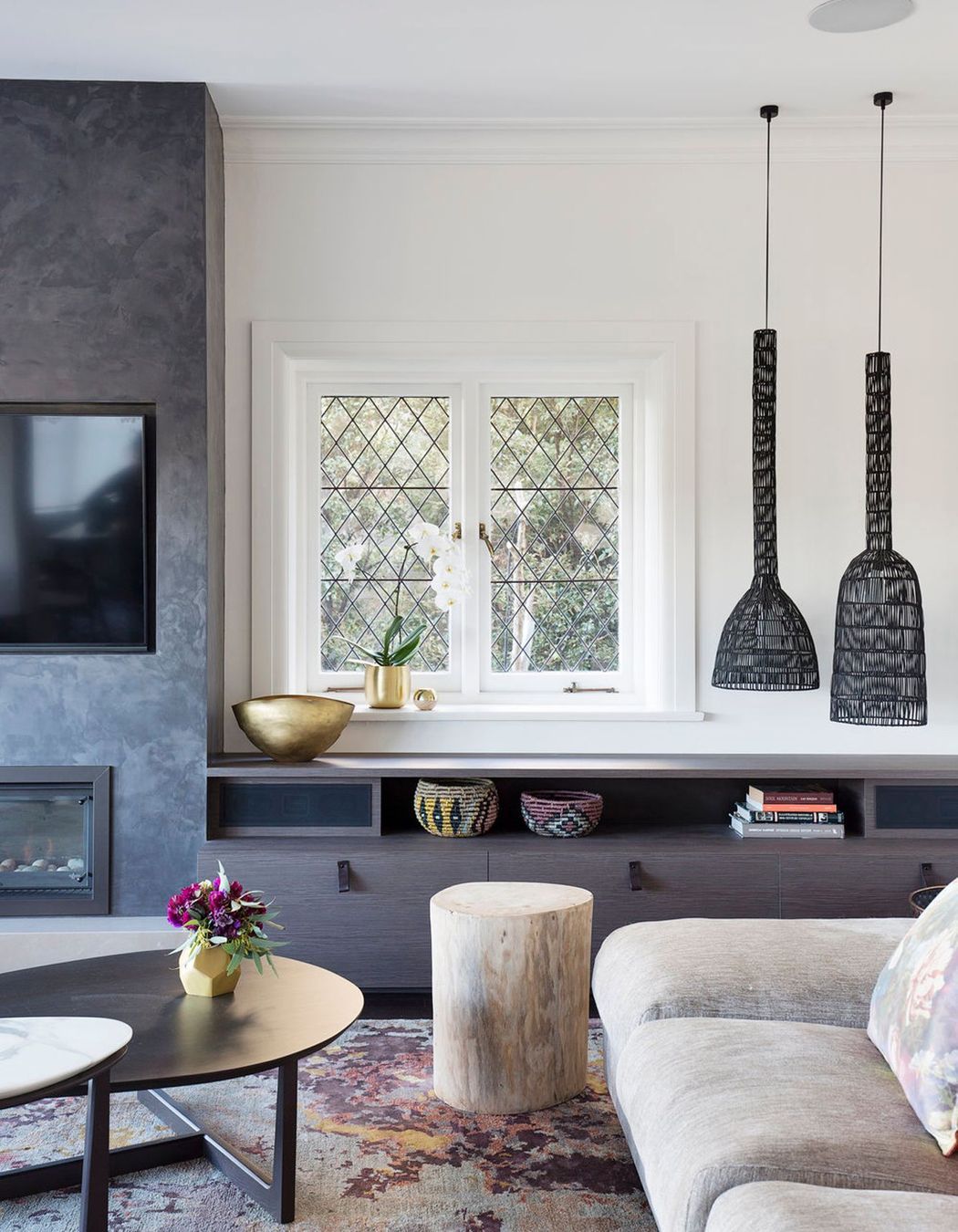 Rug by Tappeti Rugs + Carpets | Mosman House 2 by SJS Interior Design | Photography by Simon Whitbread