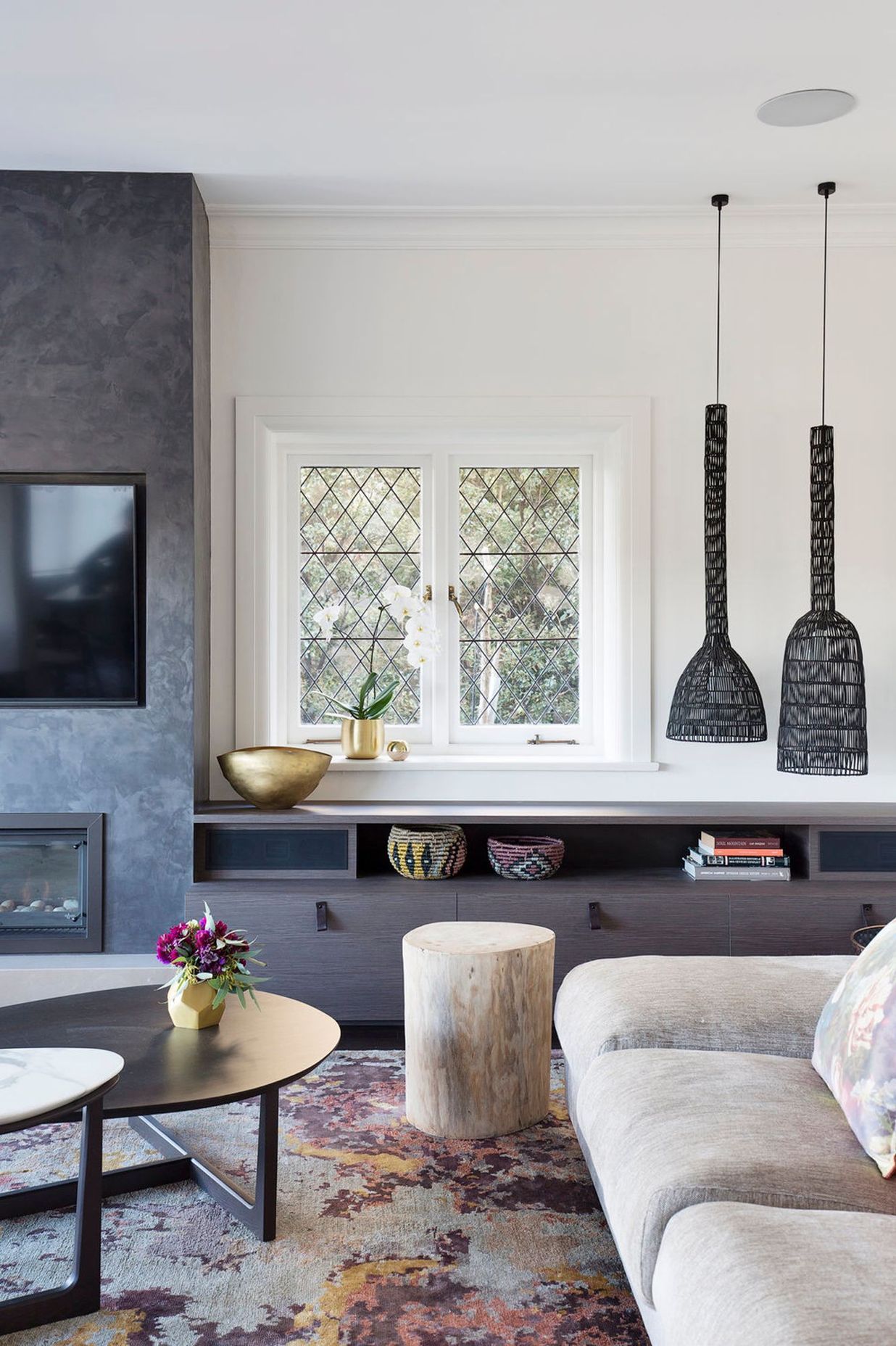 Rug by Tappeti Rugs + Carpets | Mosman House 2 by SJS Interior Design | Photography by Simon Whitbread